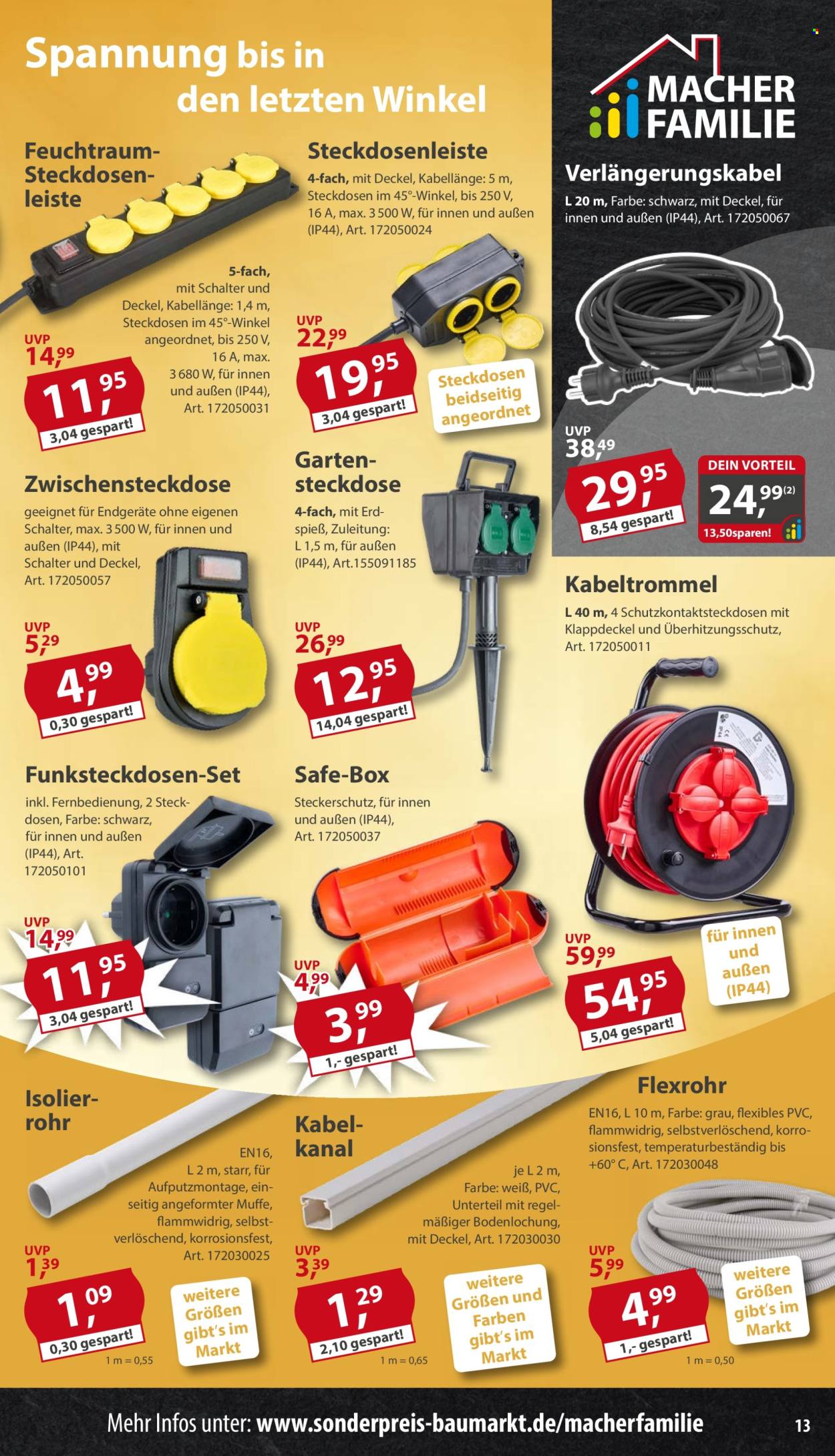 Sonderpreis-Baumarkt Prospekte  - 13.06.2026 - 19.06.2026. Seite 13