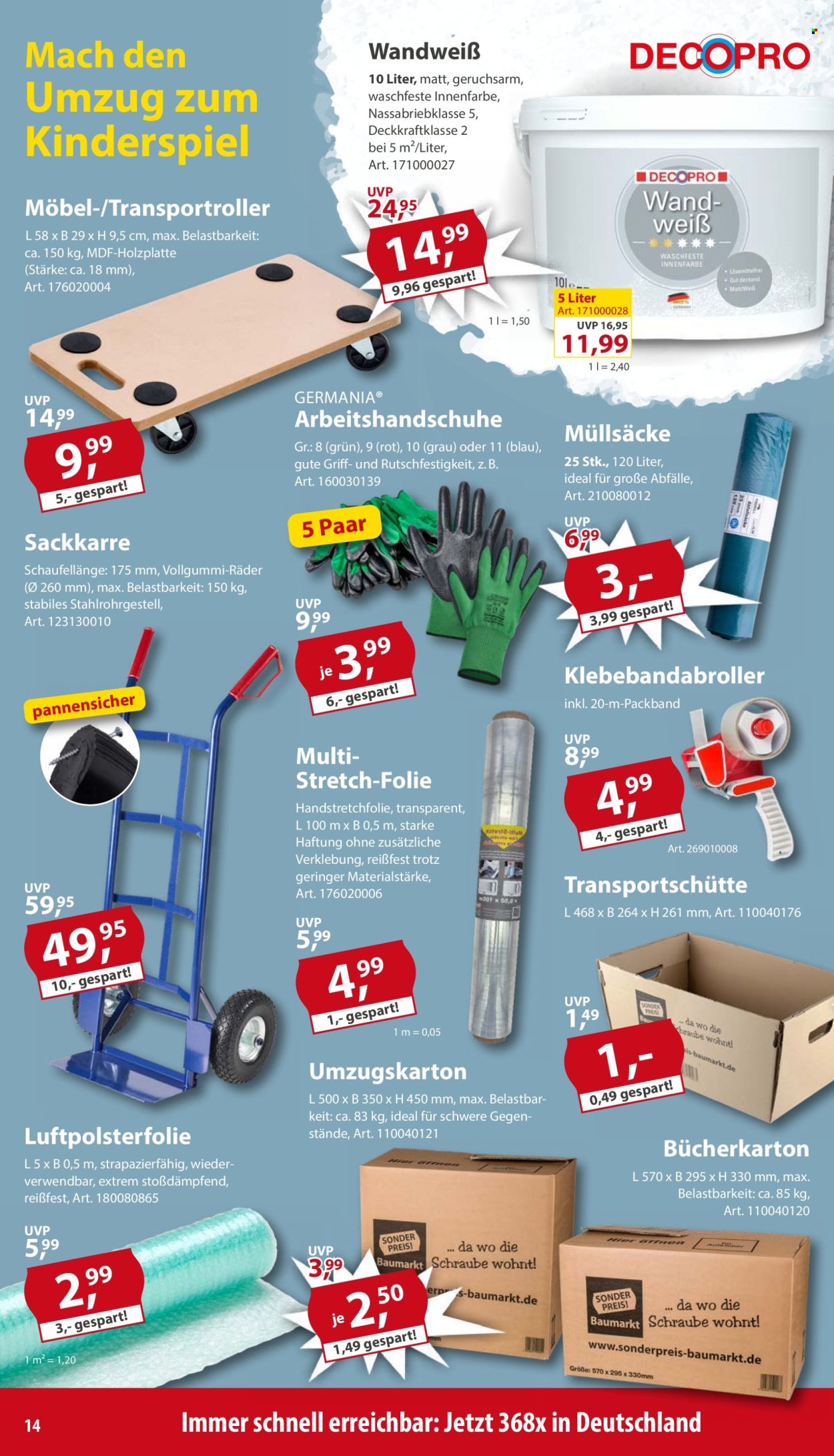 Sonderpreis-Baumarkt Prospekte  - 13.06.2026 - 19.06.2026. Seite 14