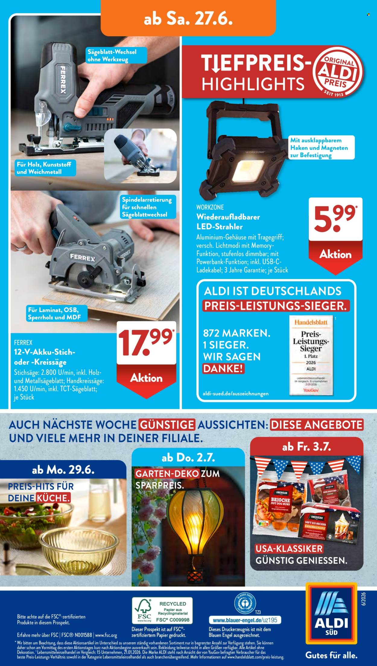 ALDI SÜD Prospekte  - 8.06.2026 - 8.06.2026. Seite 17