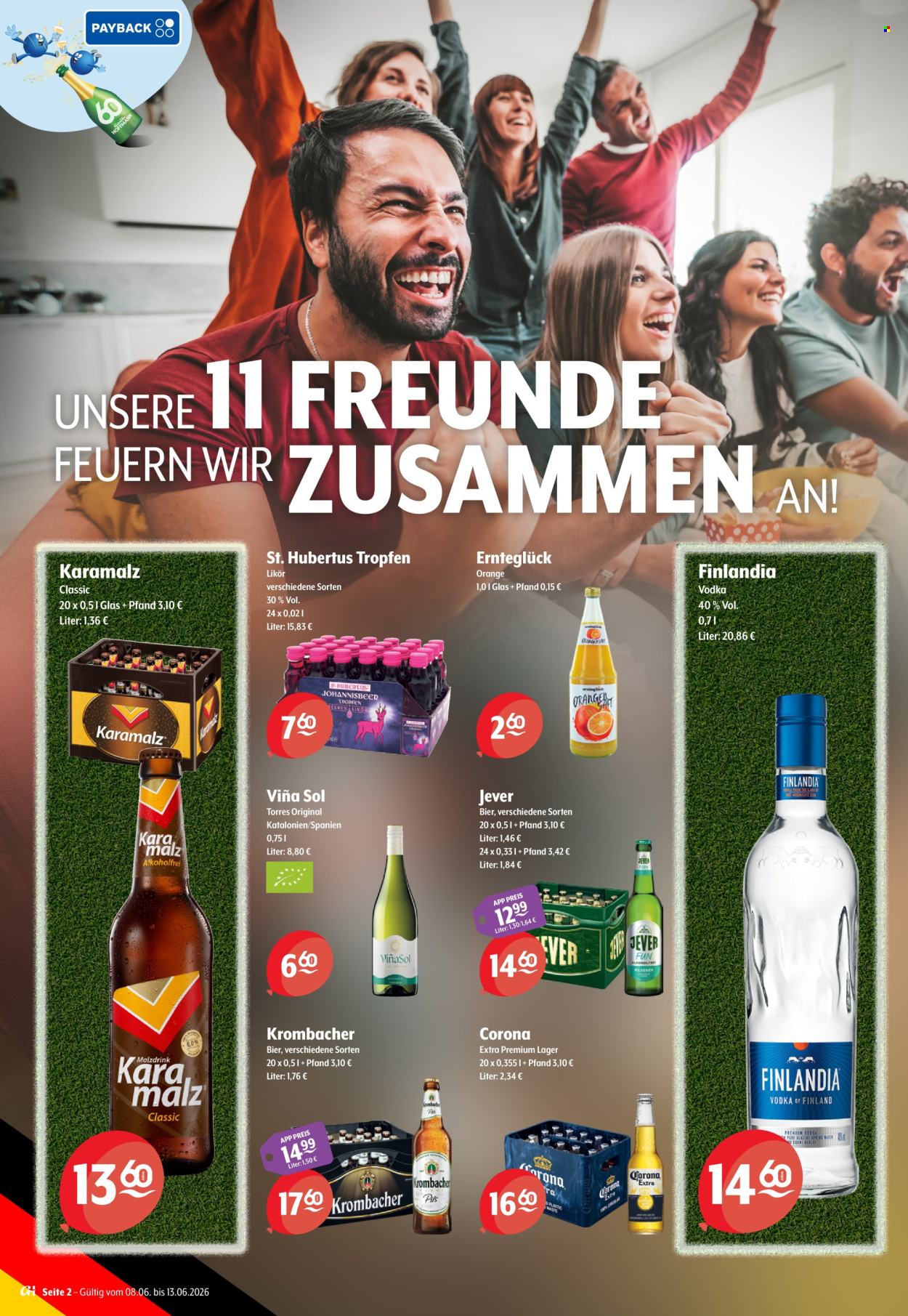 Getränke Hoffmann Prospekte  - 8.06.2026 - 13.06.2026. Seite 2
