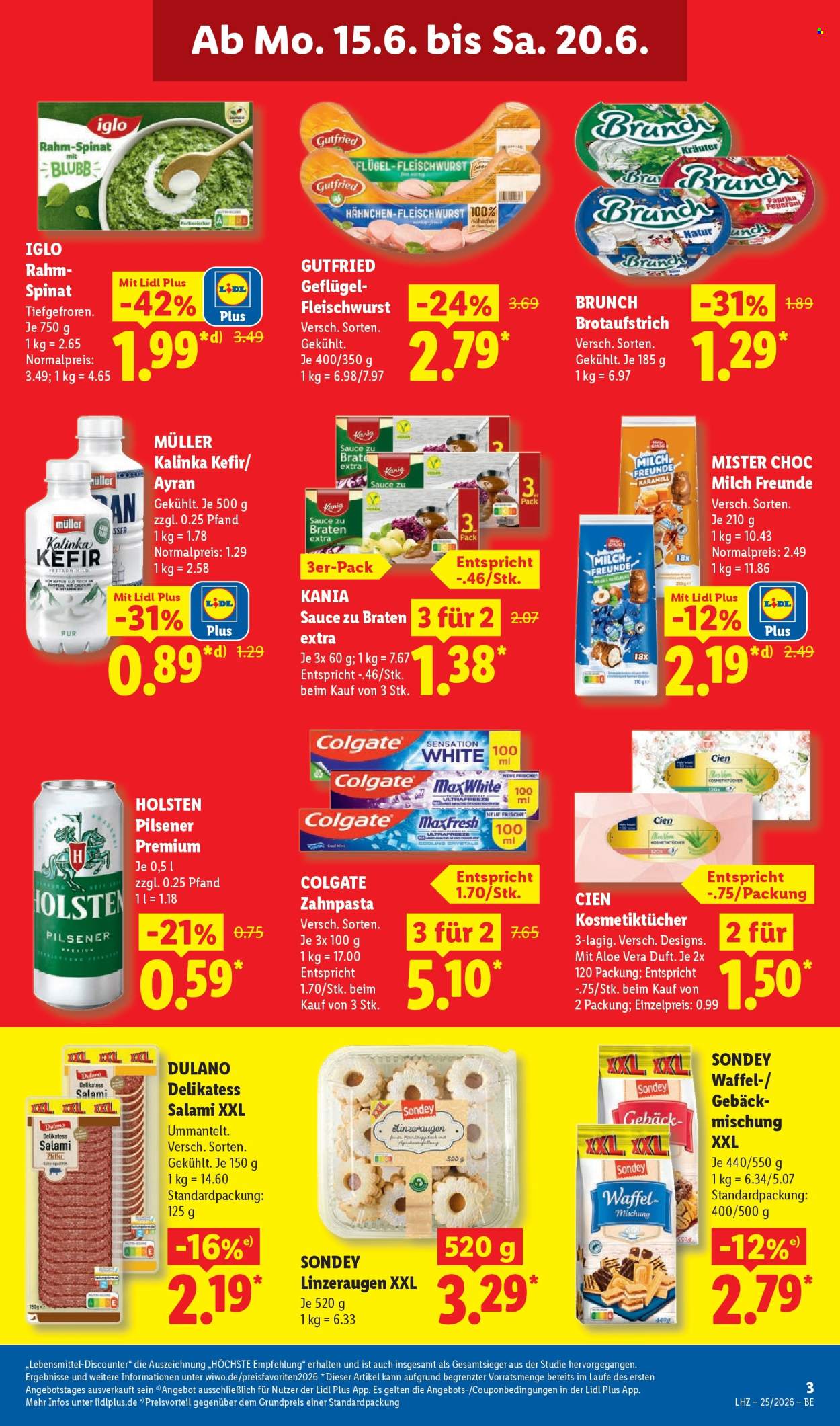 Lidl Prospekte  - 15.06.2026 - 20.06.2026. Seite 3