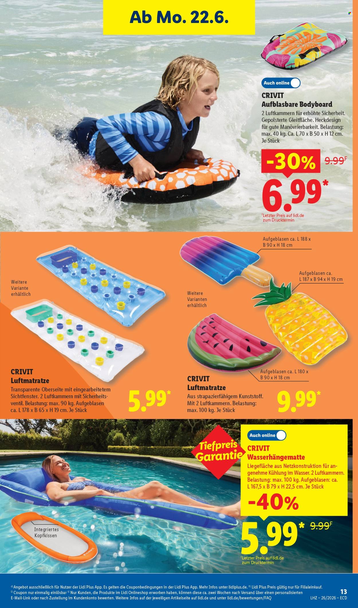 Lidl Prospekte  - 22.06.2026 - 27.06.2026. Seite 9