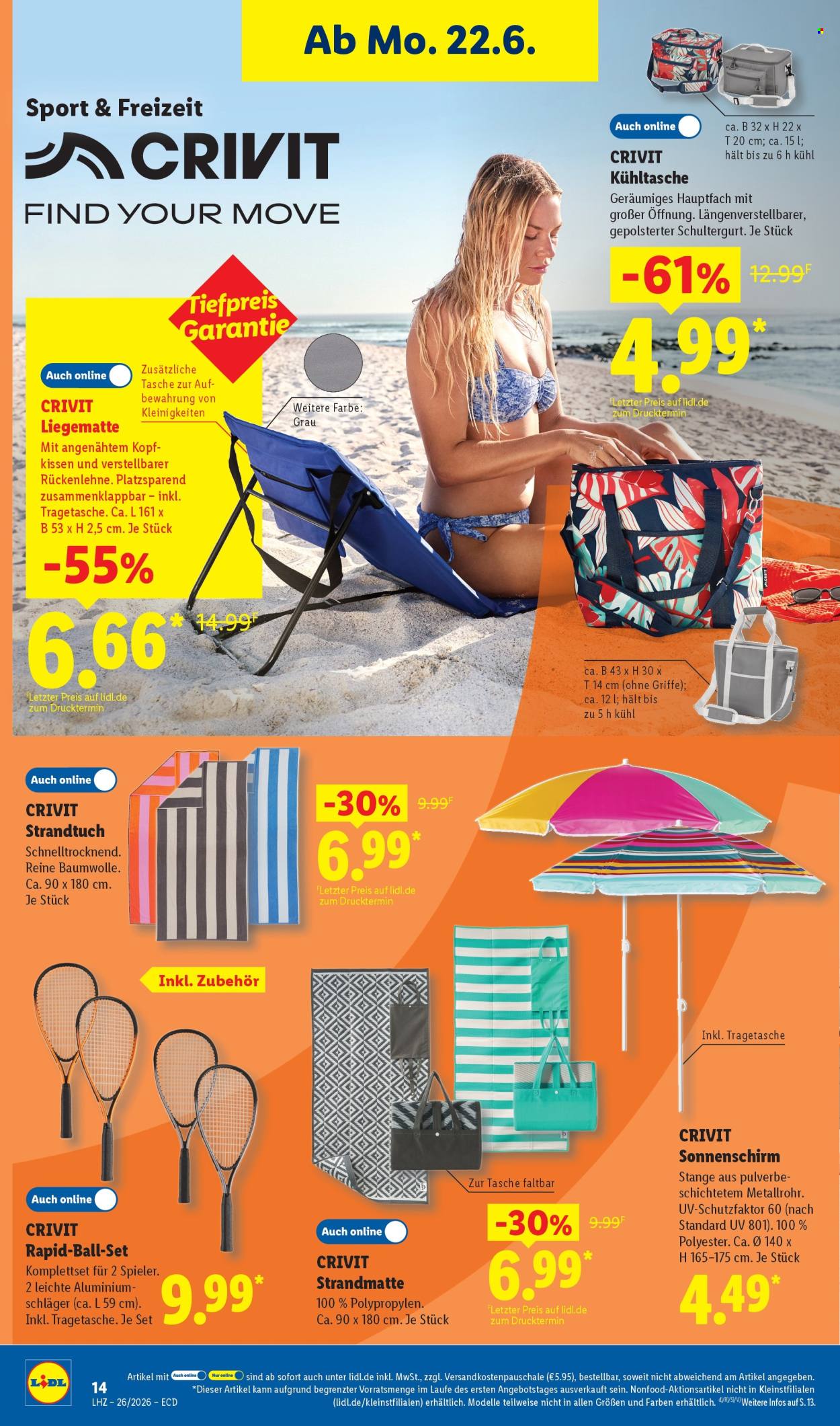 Lidl Prospekte  - 22.06.2026 - 27.06.2026. Seite 10