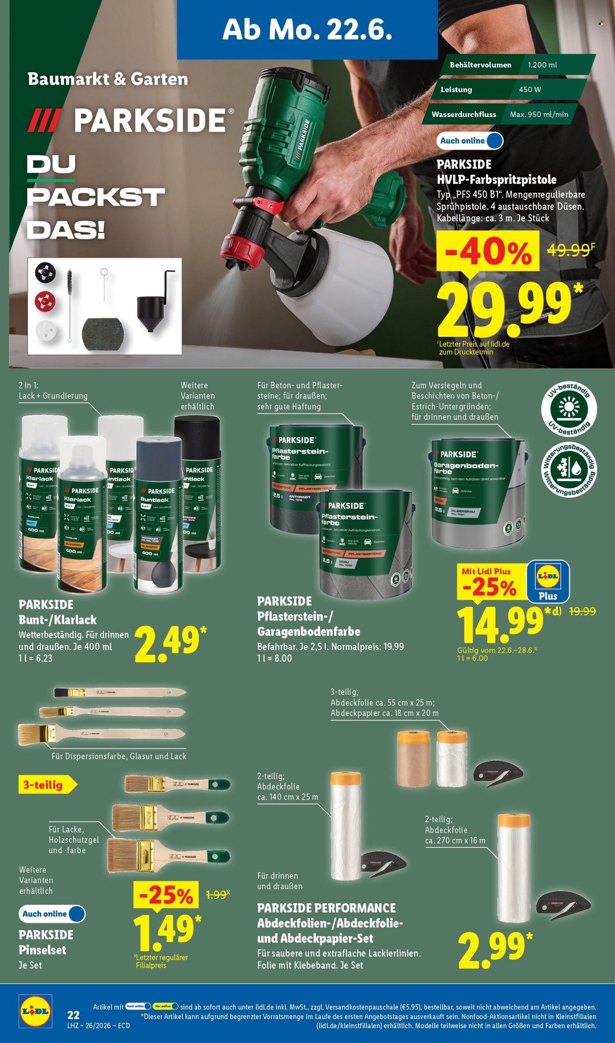 Lidl Prospekte  - 22.06.2026 - 27.06.2026. Seite 20