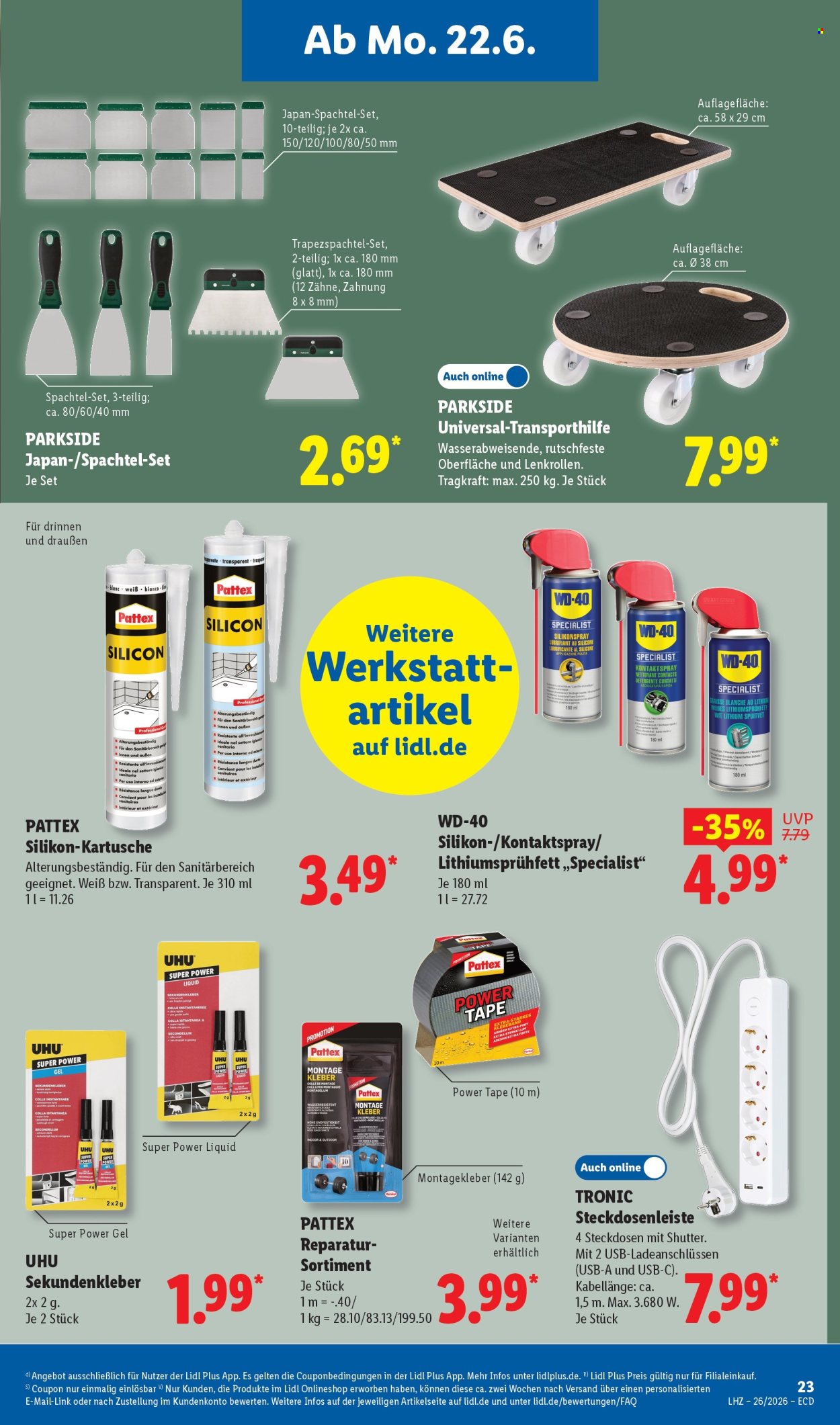 Lidl Prospekte  - 22.06.2026 - 27.06.2026. Seite 21