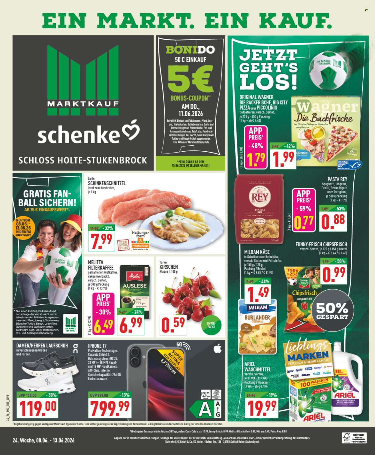 Marktkauf Prospekte  - 8.06.2026 - 13.06.2026. Seite 1