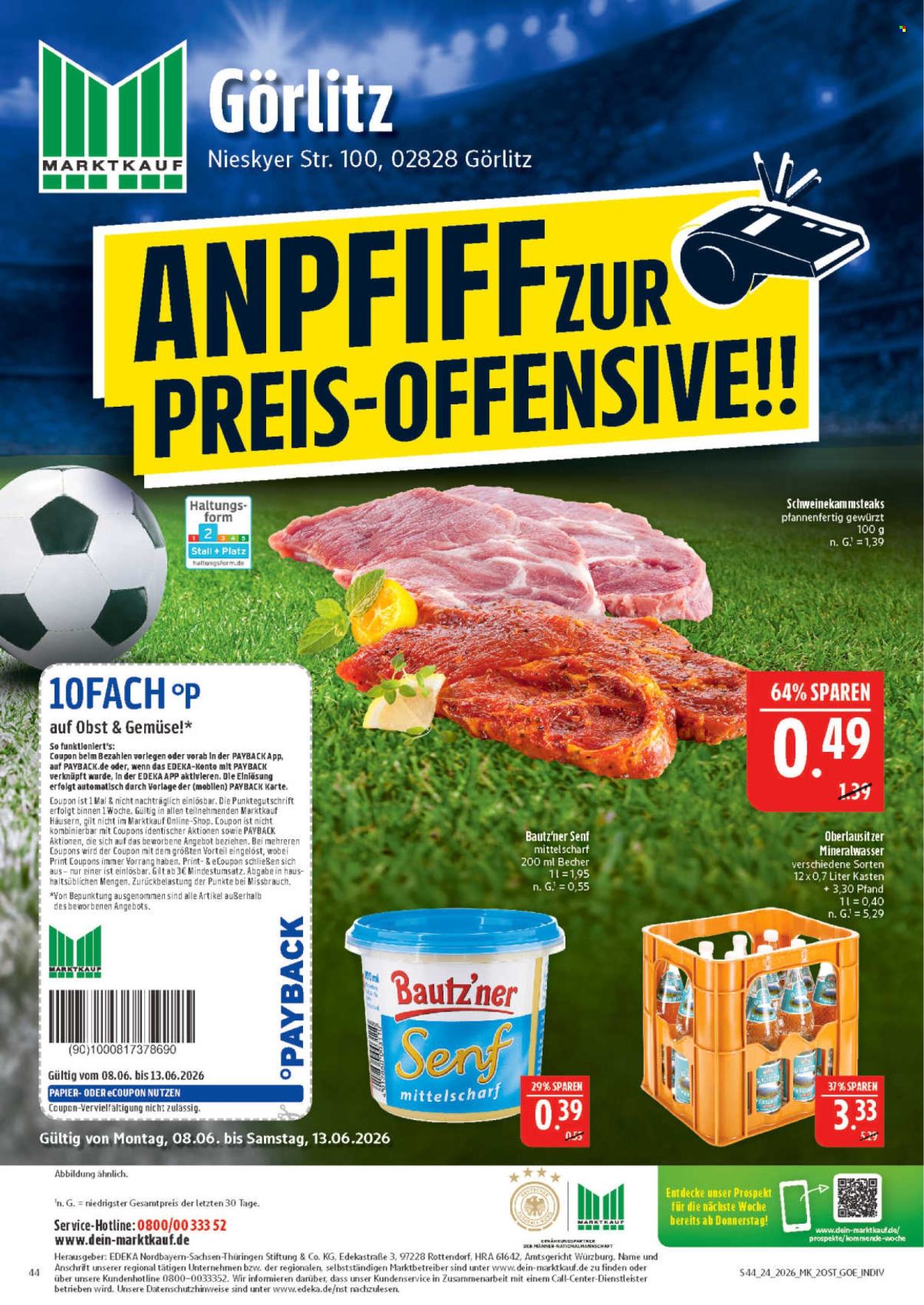 Leták Marktkauf - 8.6.2026 - 13.6.2026. Strana 44