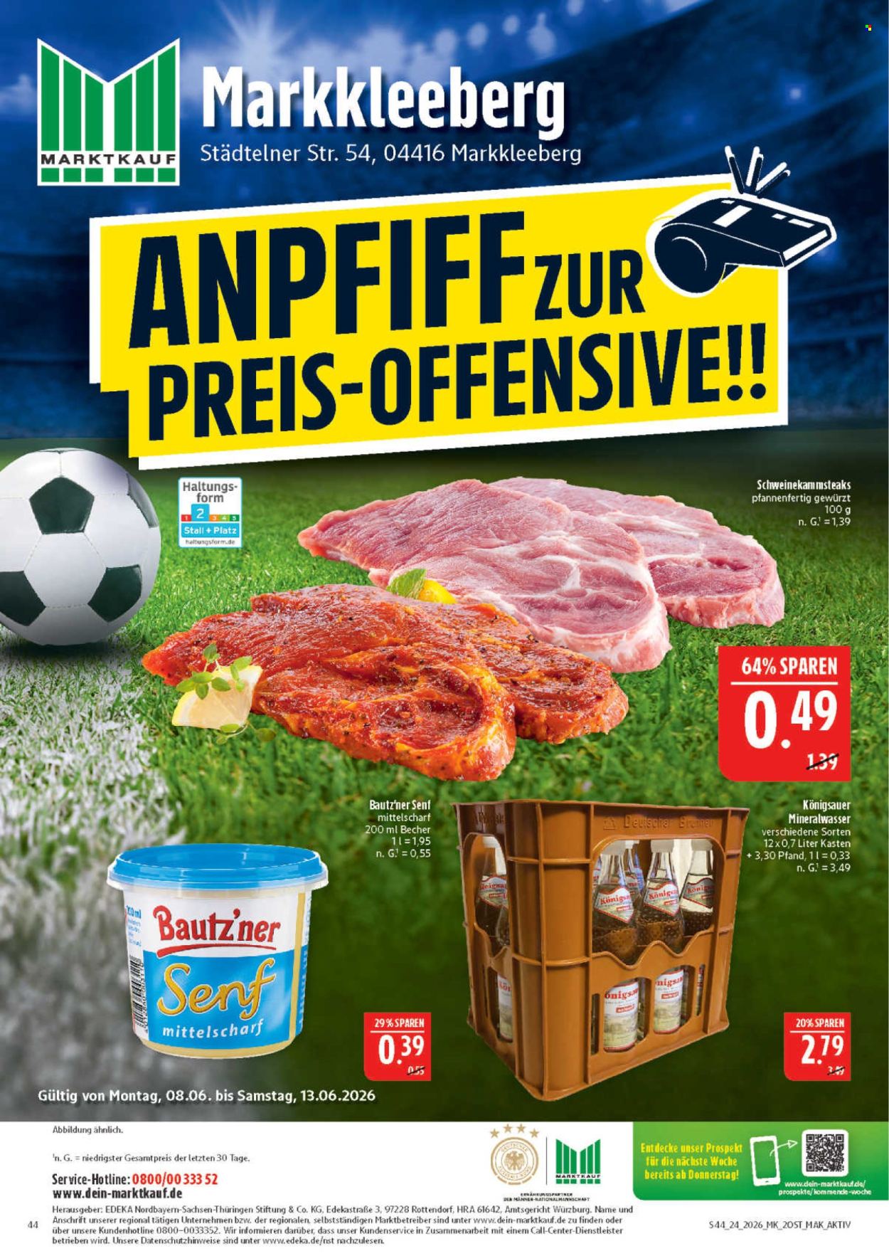 Leták Marktkauf - 8.6.2026 - 13.6.2026. Strana 44
