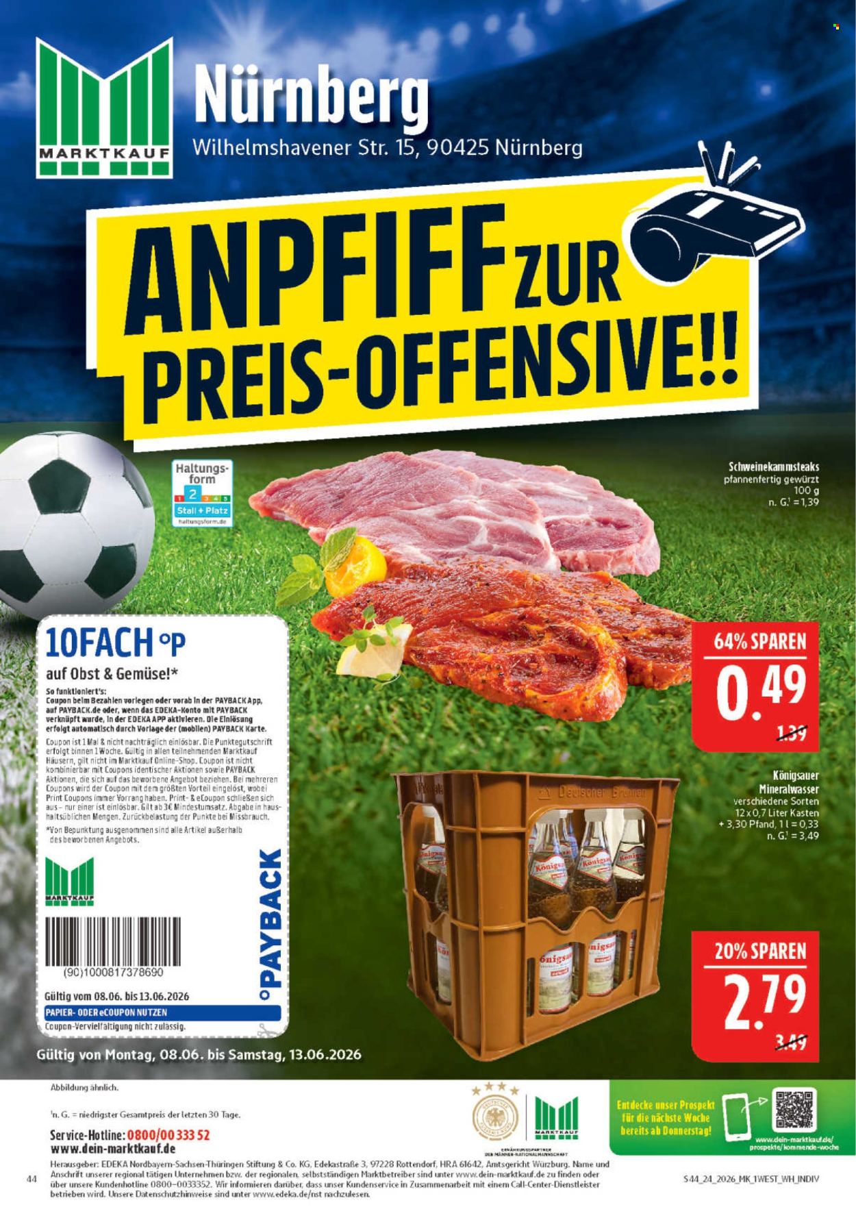 Leták Marktkauf - 8.6.2026 - 13.6.2026. Strana 44