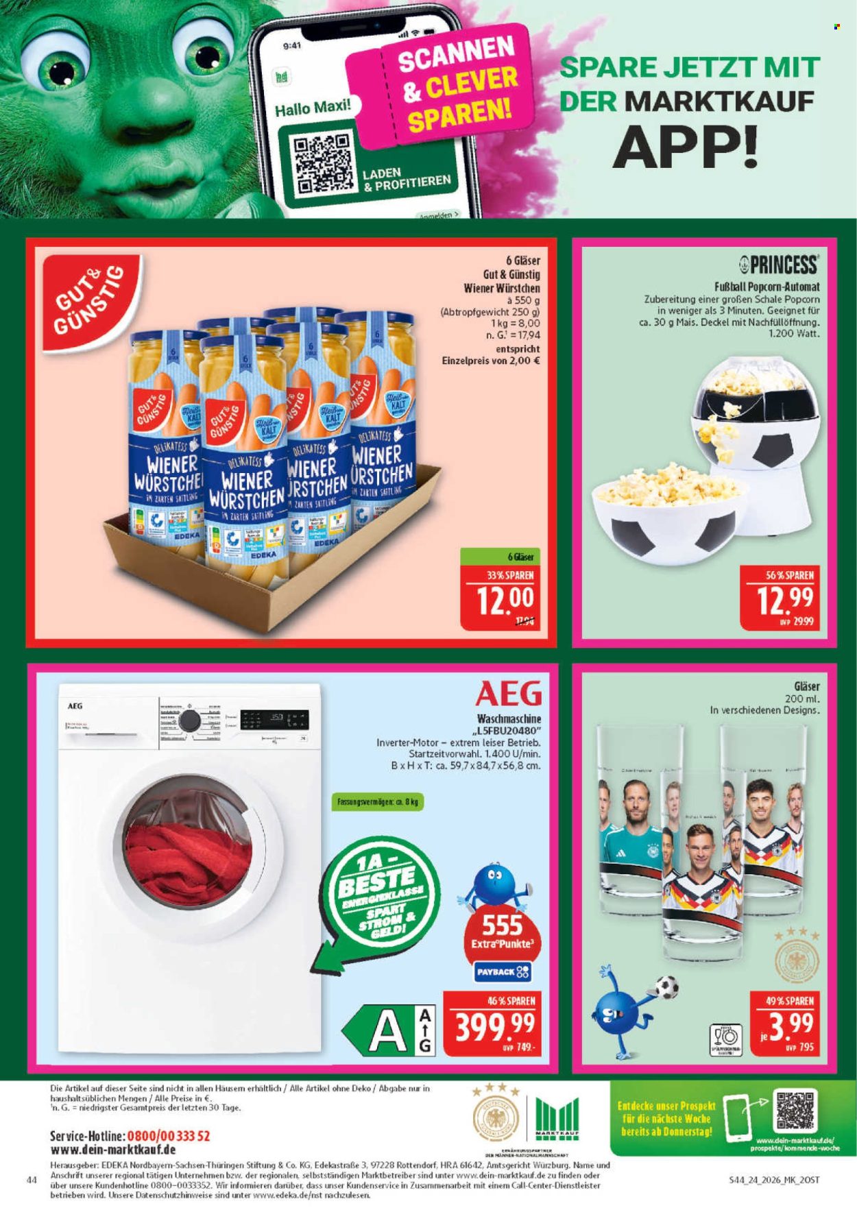 Leták Marktkauf - 8.6.2026 - 13.6.2026. Strana 44