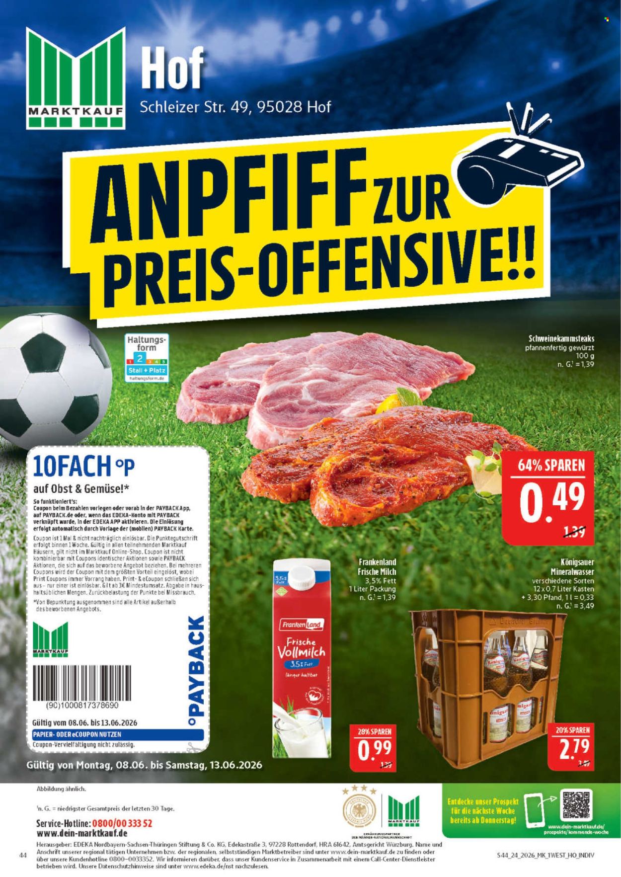 Leták Marktkauf - 8.6.2026 - 13.6.2026. Strana 44
