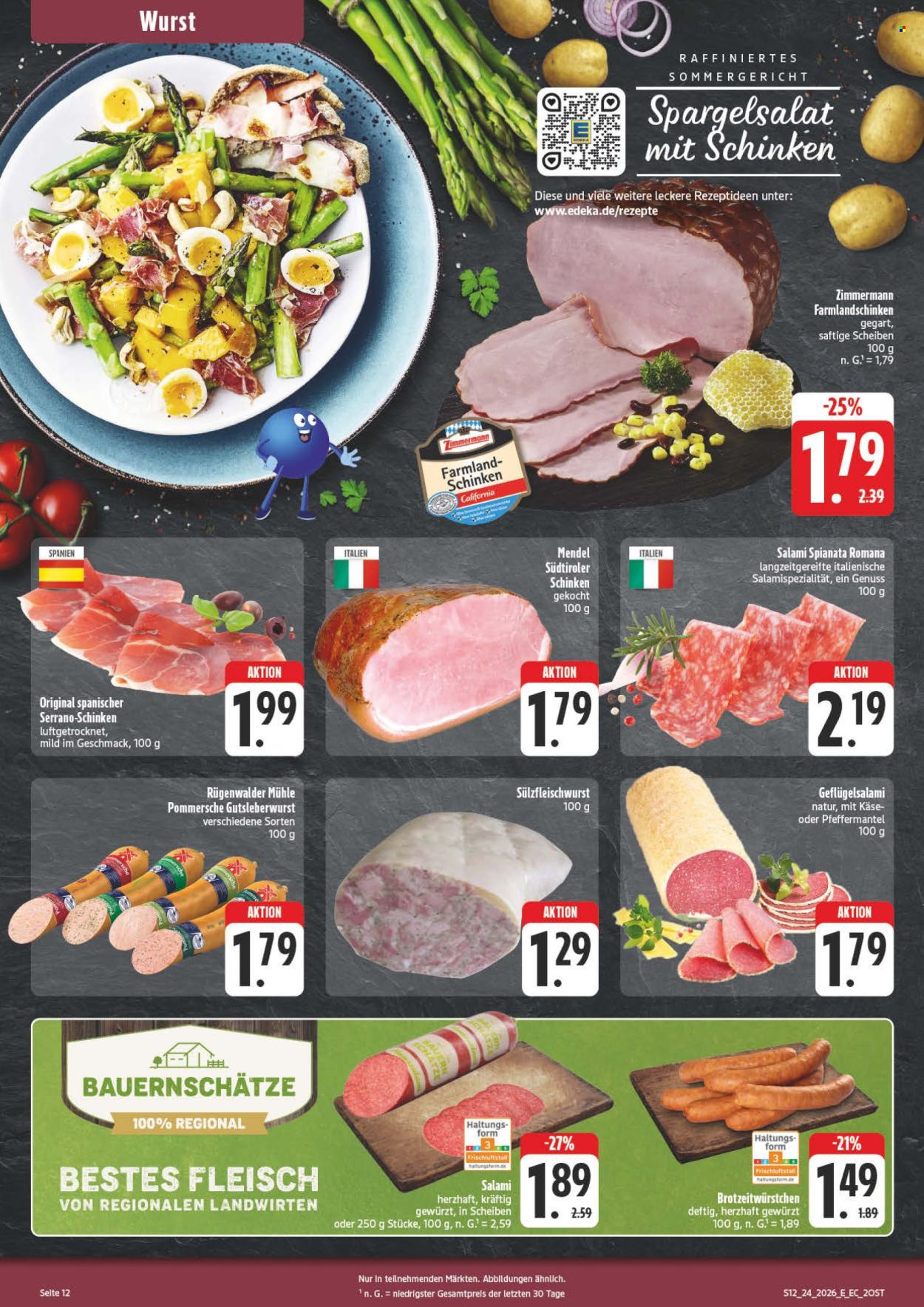 Leták Edeka - 8.6.2026 - 13.6.2026. Strana 14