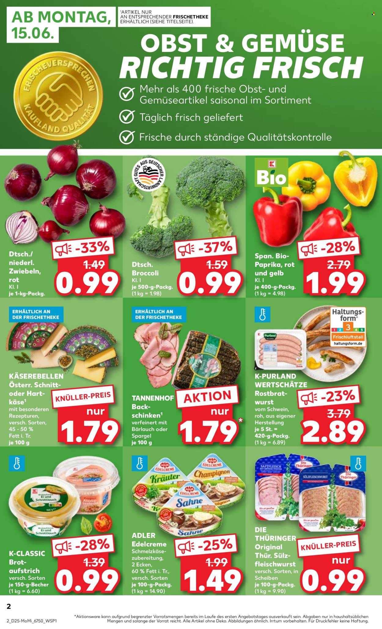Kaufland Prospekte  - 15.06.2026 - 17.06.2026. Seite 2