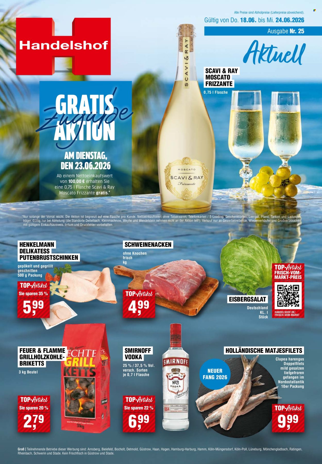 Handelshof Prospekte  - 18.06.2026 - 24.06.2026. Seite 1