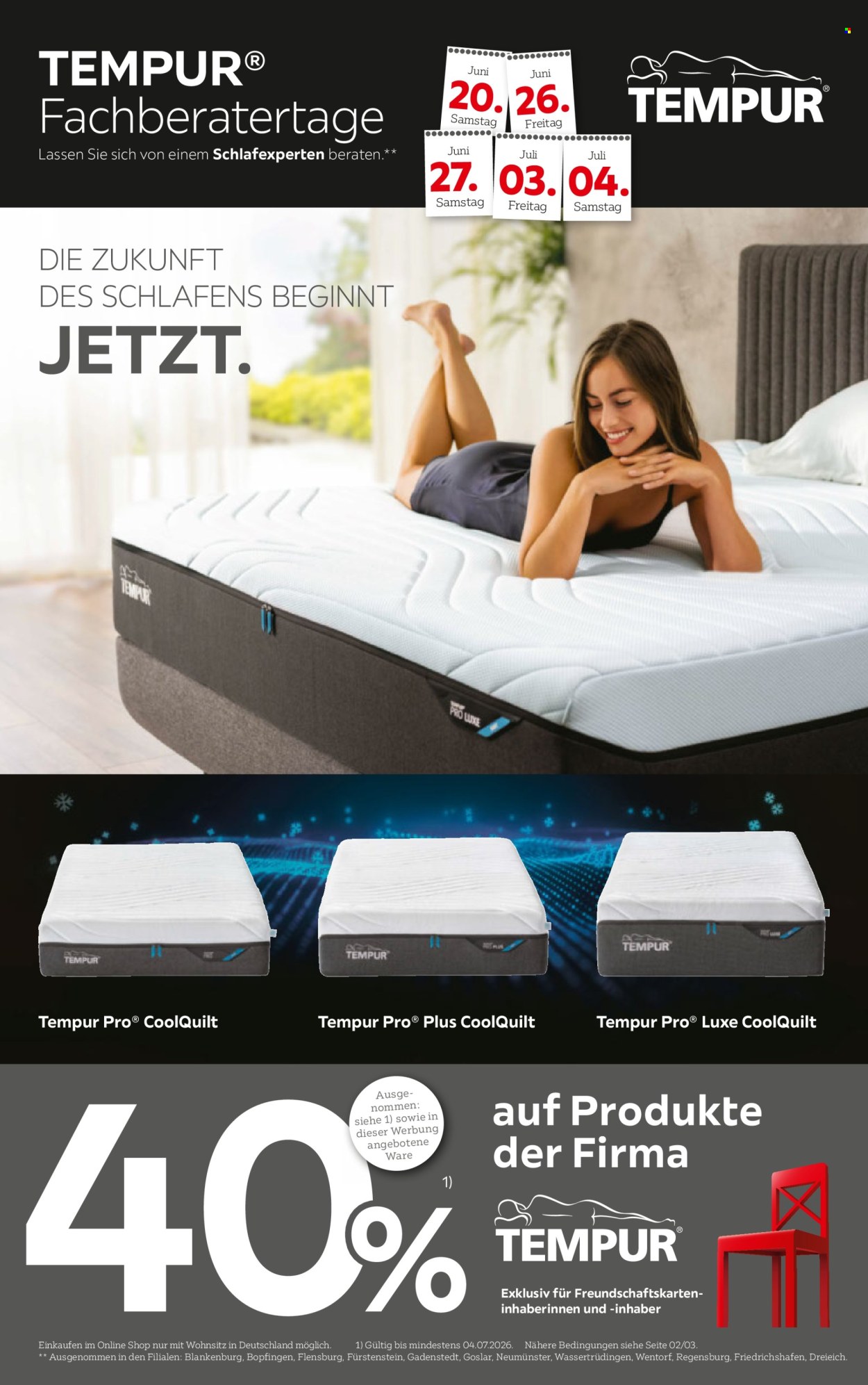 XXXLutz Prospekte  - 20.06.2026 - 4.07.2026. Seite 1