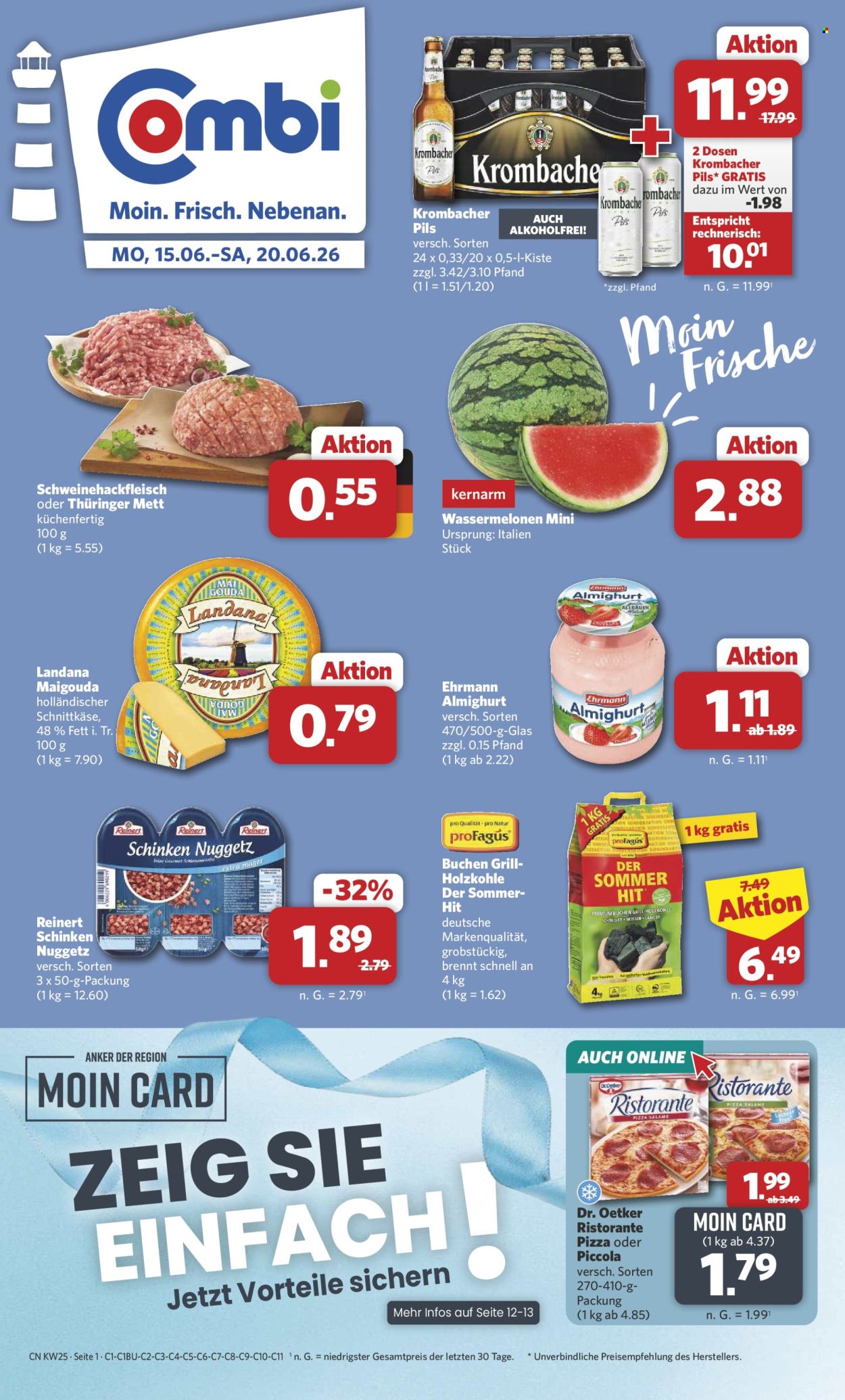 Combi Prospekte  - 15.06.2026 - 20.06.2026. Seite 1