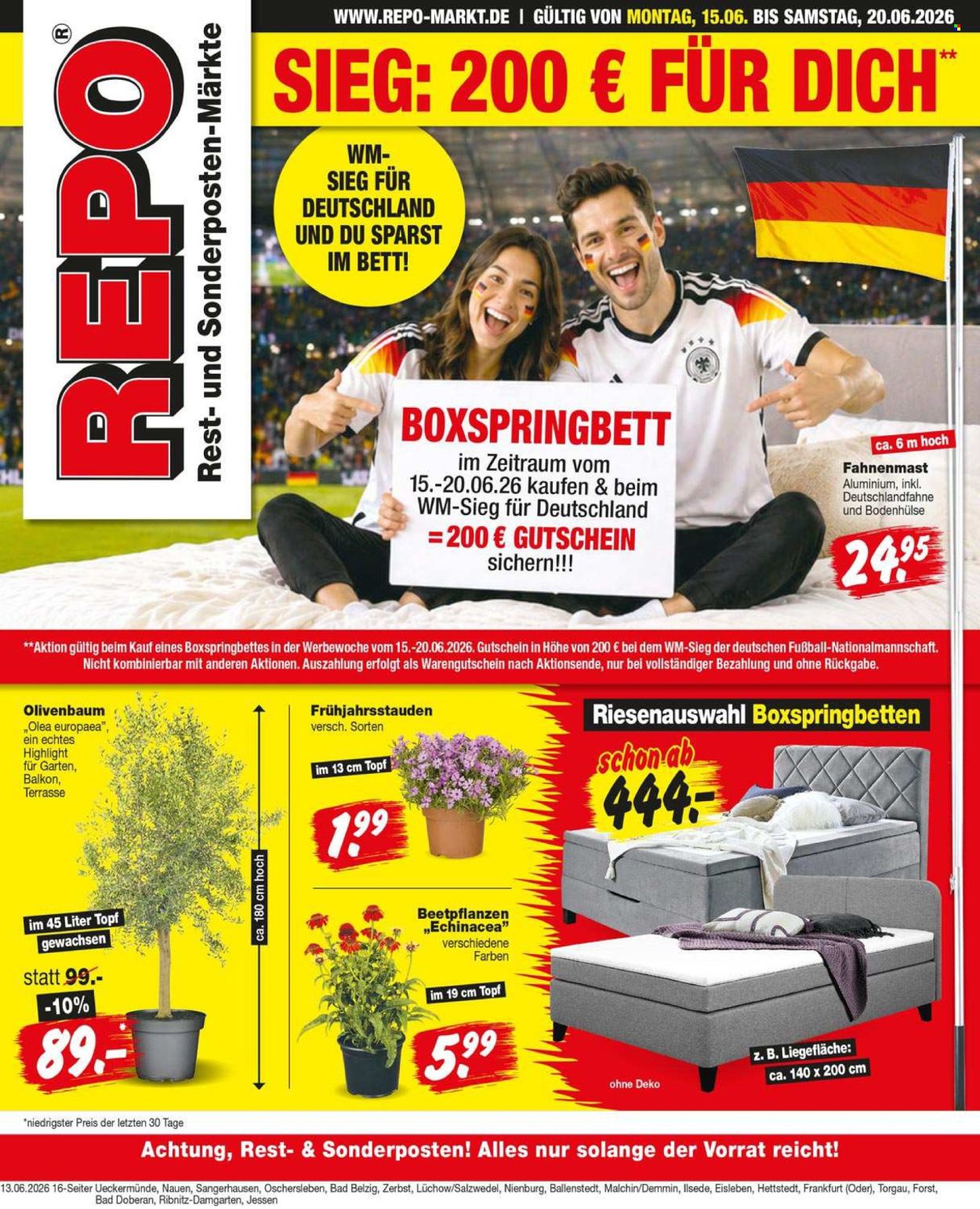 Repo Prospekte  - 15.06.2026 - 20.06.2026. Seite 1