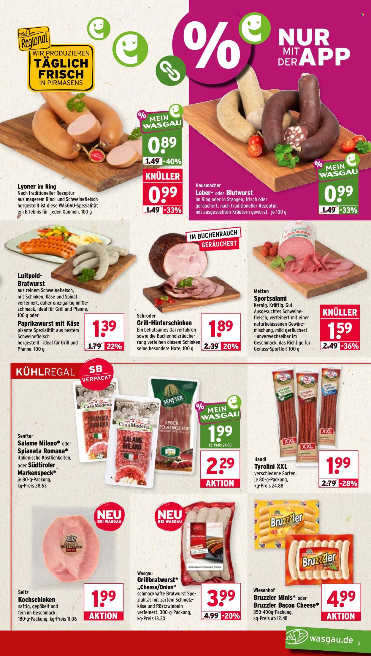 Wasgau Prospekte  - 15.06.2026 - 20.06.2026. Seite 5