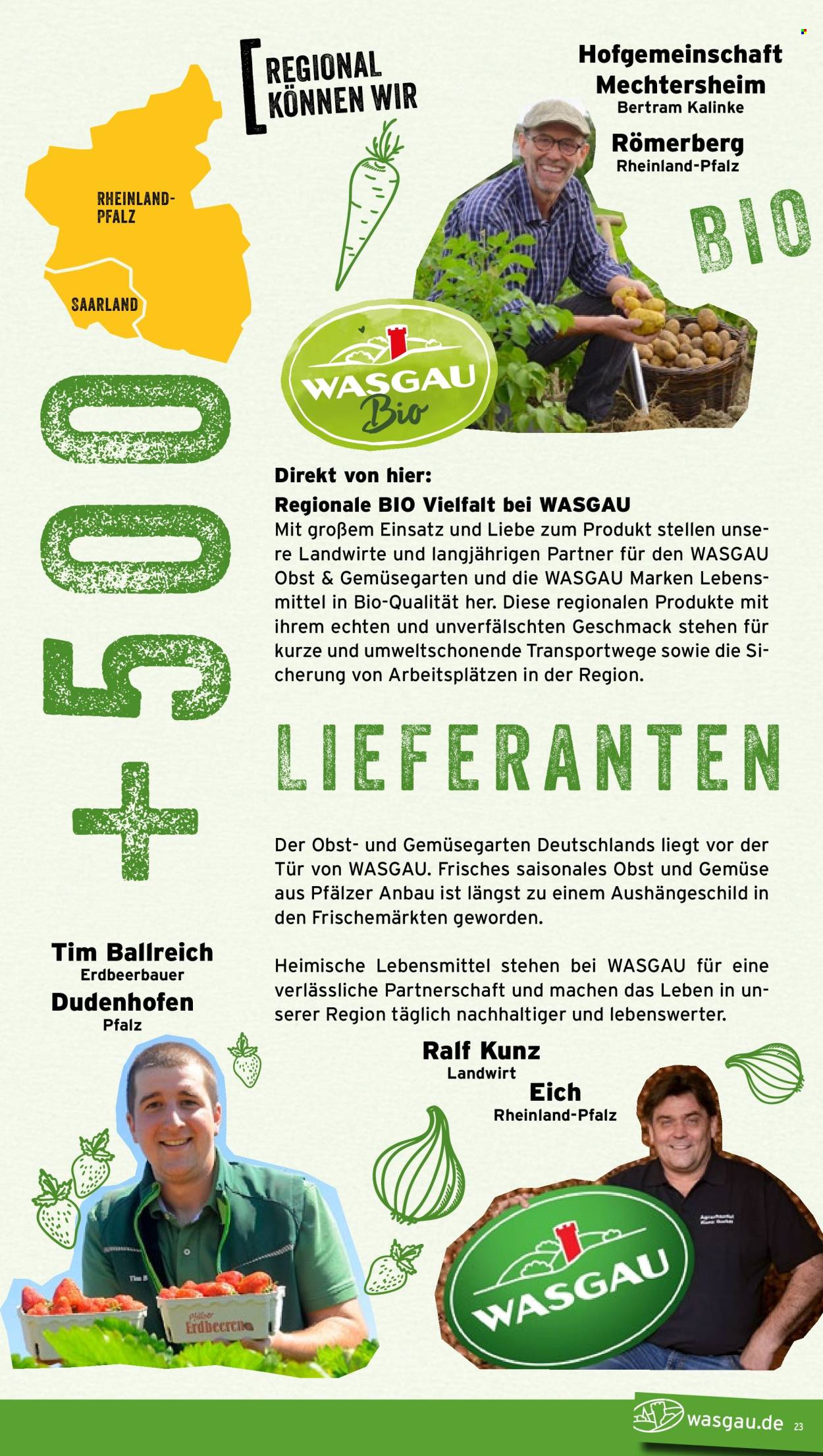 Wasgau Prospekte  - 15.06.2026 - 20.06.2026. Seite 23