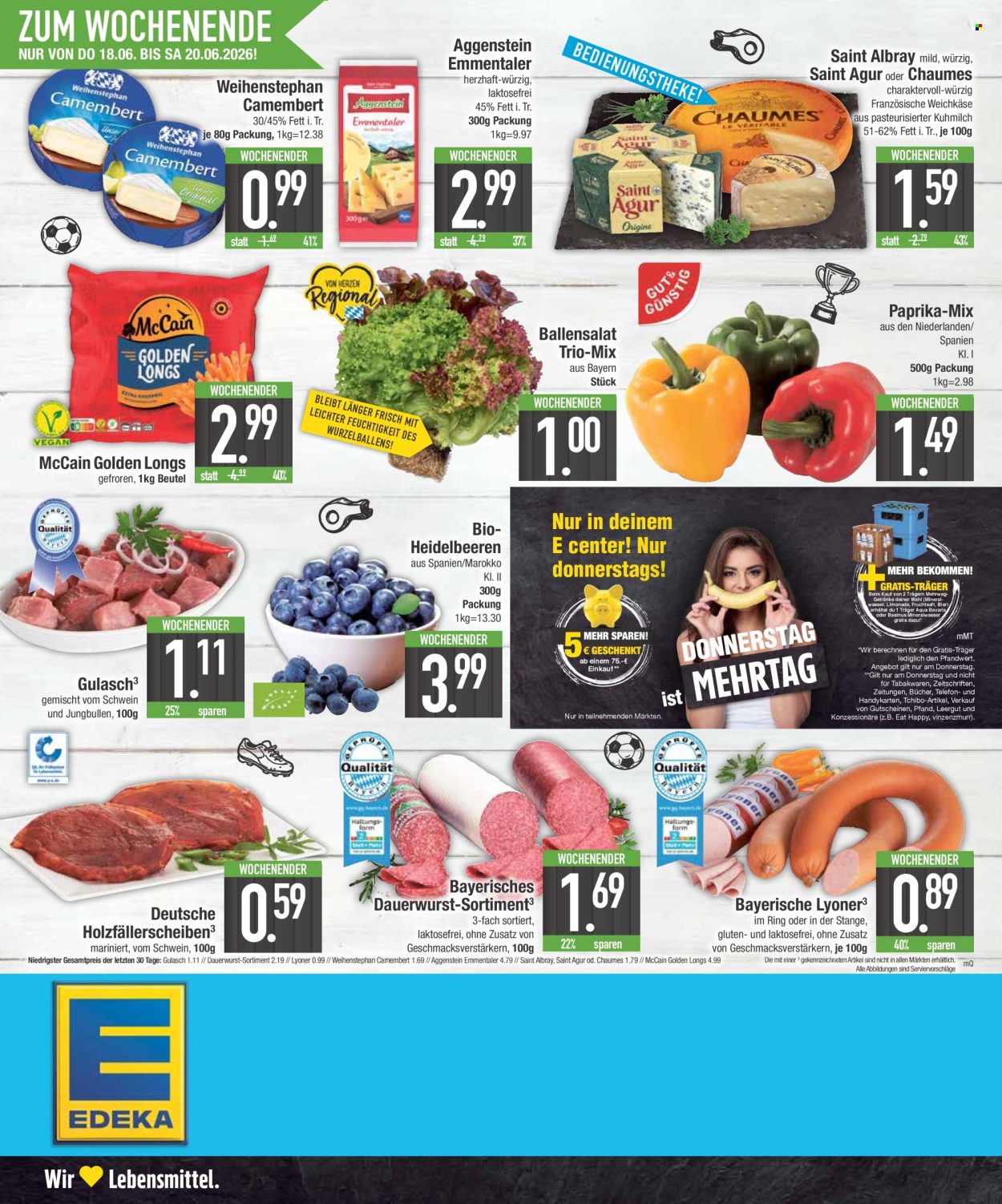 Edeka Prospekte  - 15.06.2026 - 20.06.2026. Seite 22