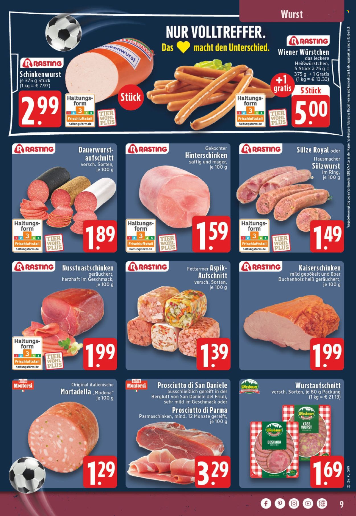Edeka Prospekte  - 15.06.2026 - 20.06.2026. Seite 9