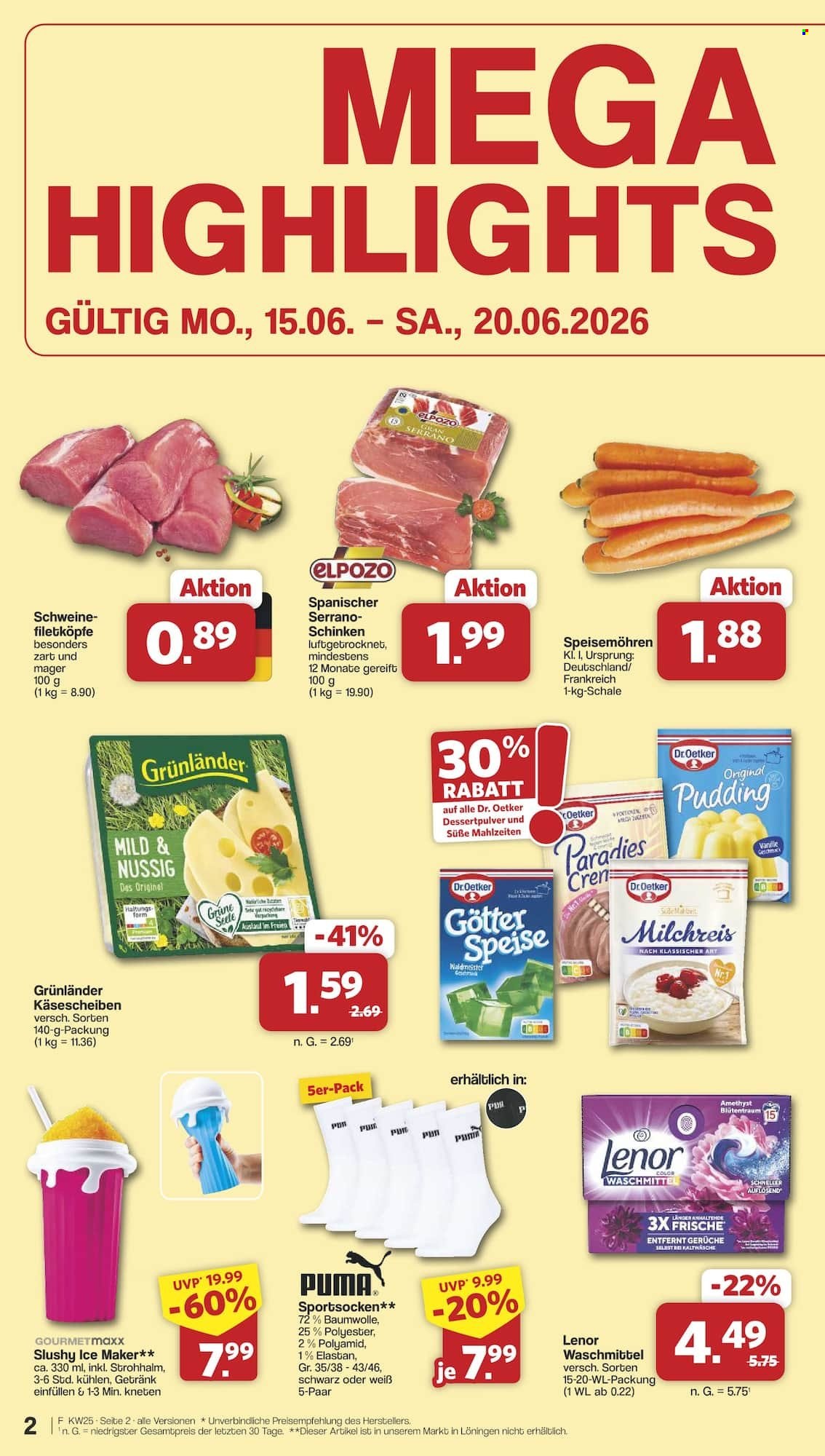 famila Prospekte  - 15.06.2026 - 20.06.2026. Seite 2