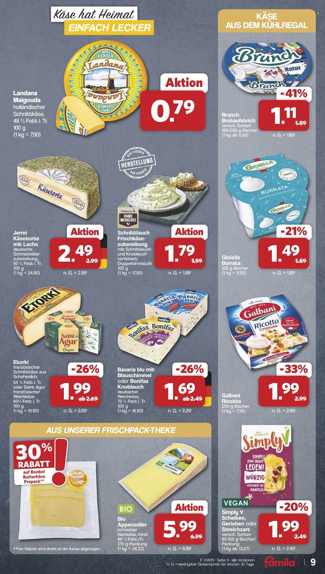 famila Prospekte  - 15.06.2026 - 20.06.2026. Seite 9