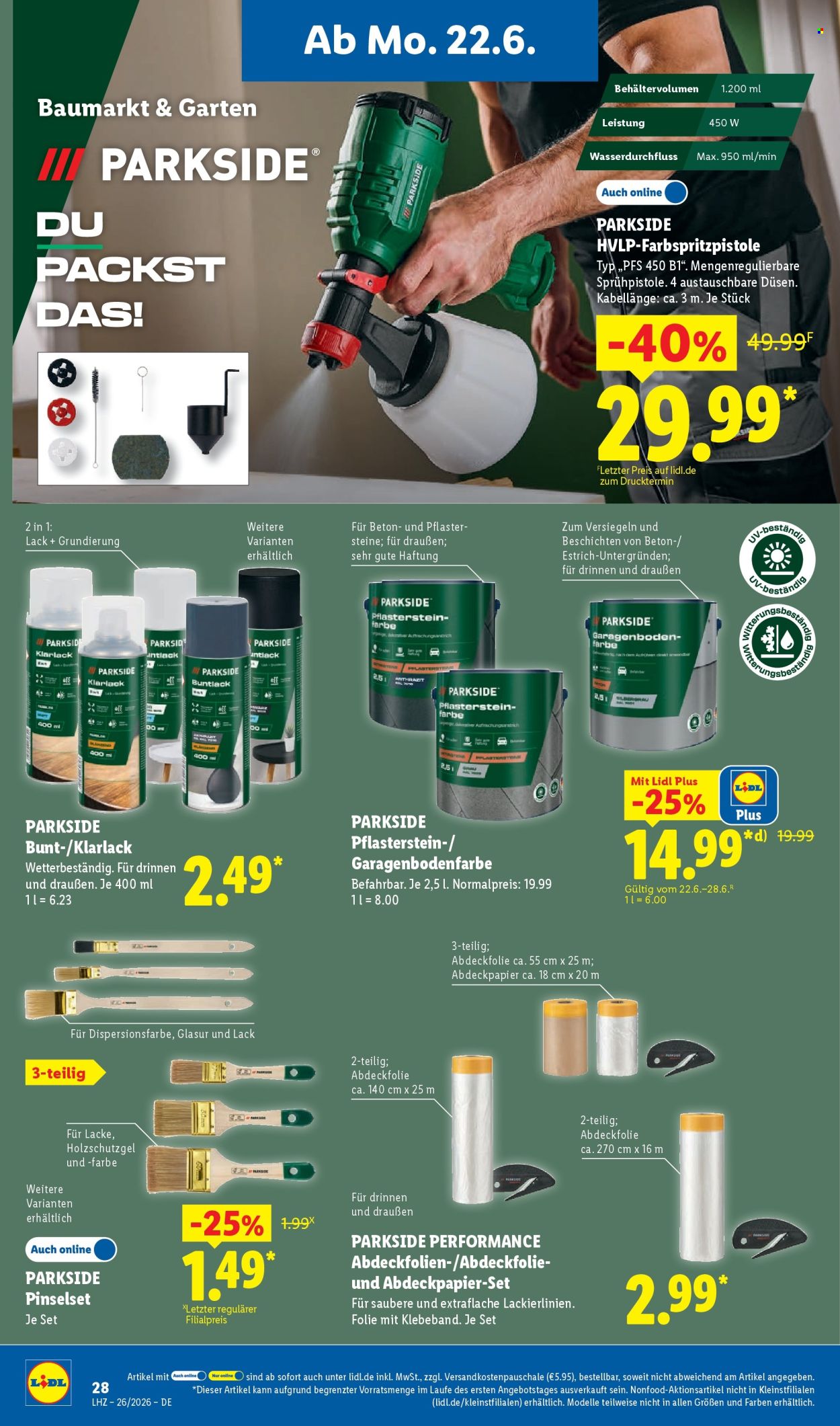 Lidl Prospekte  - 22.06.2026 - 27.06.2026. Seite 46