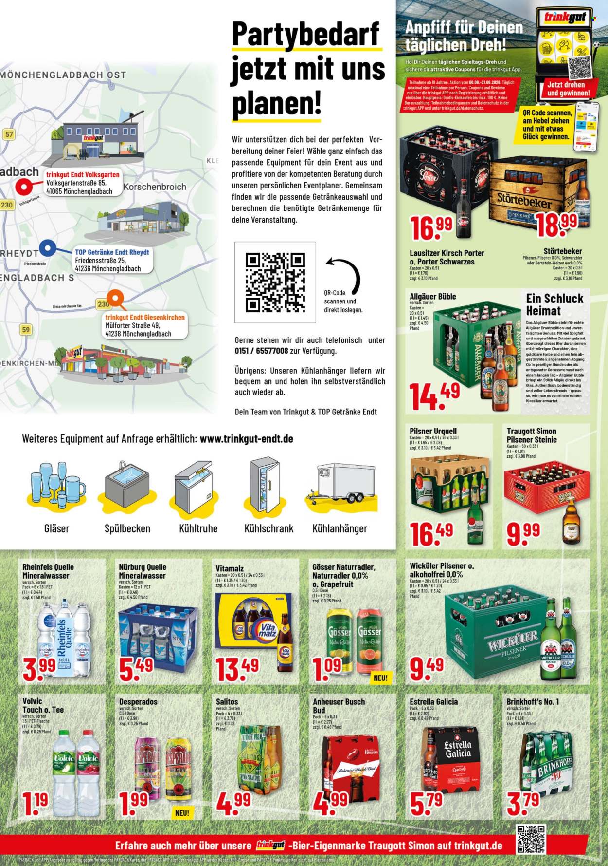 Edeka Getränkemarkt Prospekte  - 15.06.2026 - 20.06.2026. Seite 3