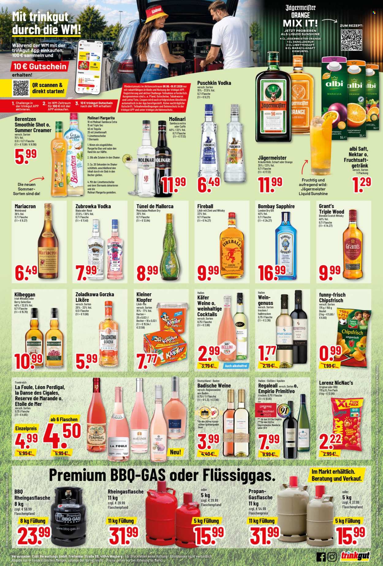Edeka Getränkemarkt Prospekte  - 15.06.2026 - 20.06.2026. Seite 4