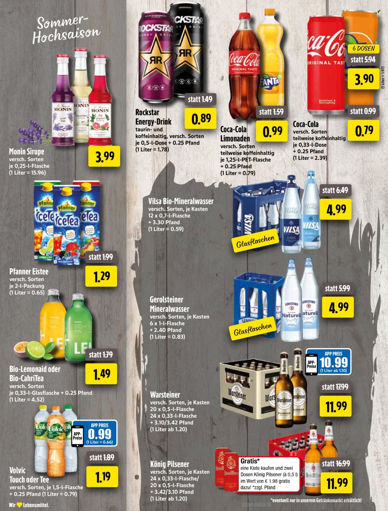 Edeka Getränkemarkt Prospekte  - 15.06.2026 - 20.06.2026. Seite 14