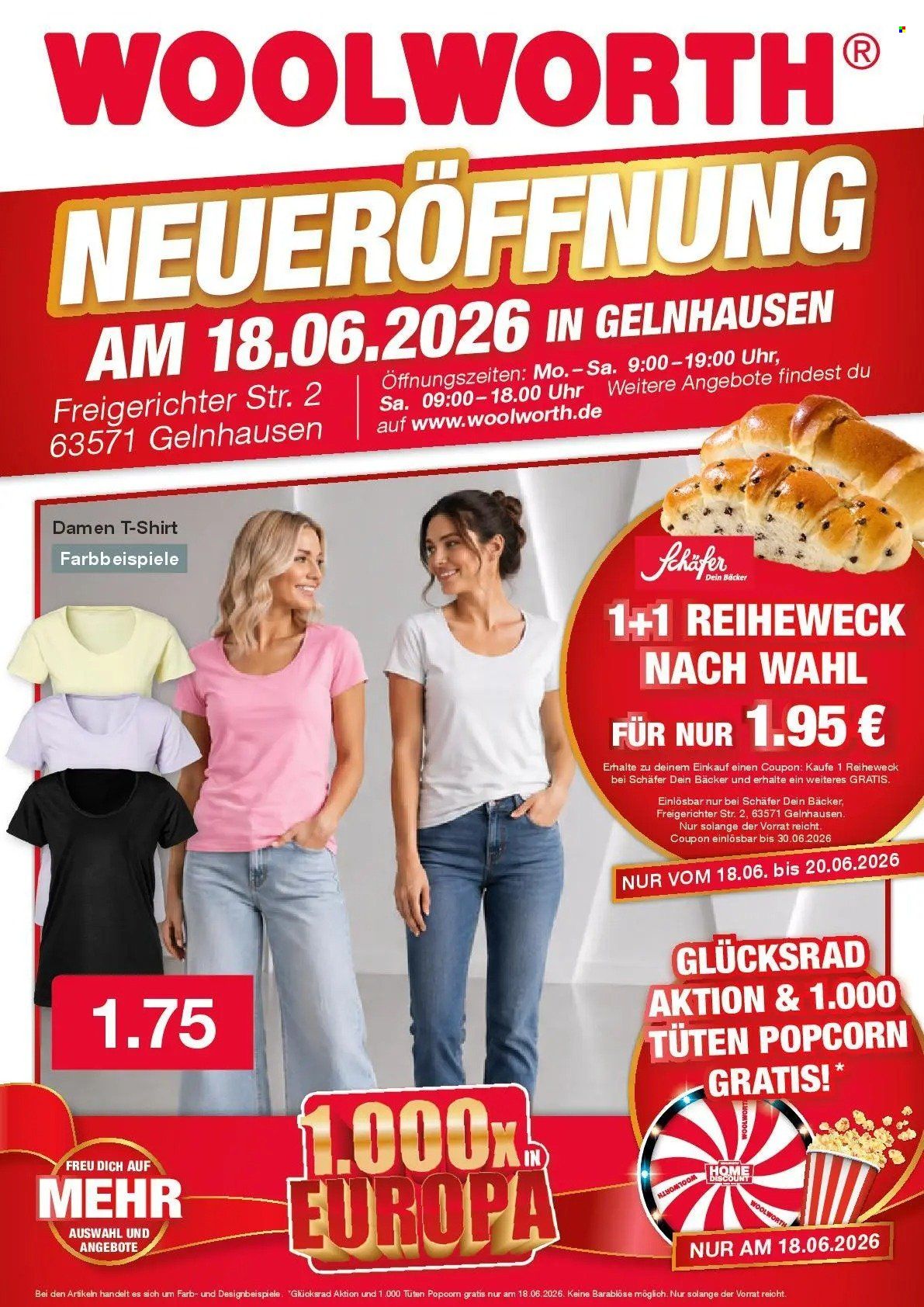 Woolworth Prospekte  - 18.06.2026 - 18.06.2026. Seite 1