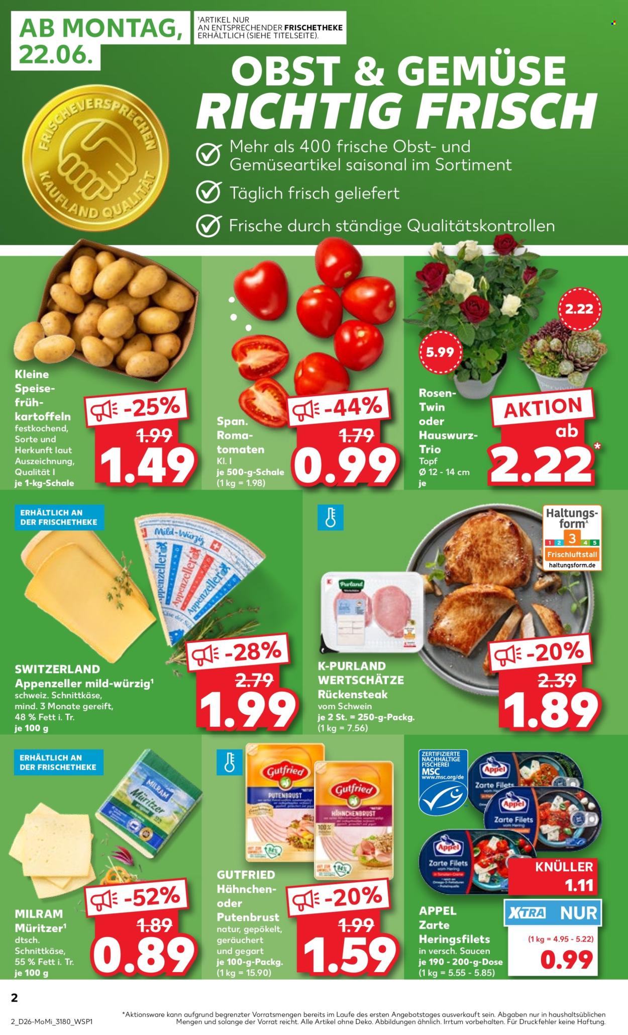 Kaufland Prospekte  - 22.06.2026 - 24.06.2026. Seite 2