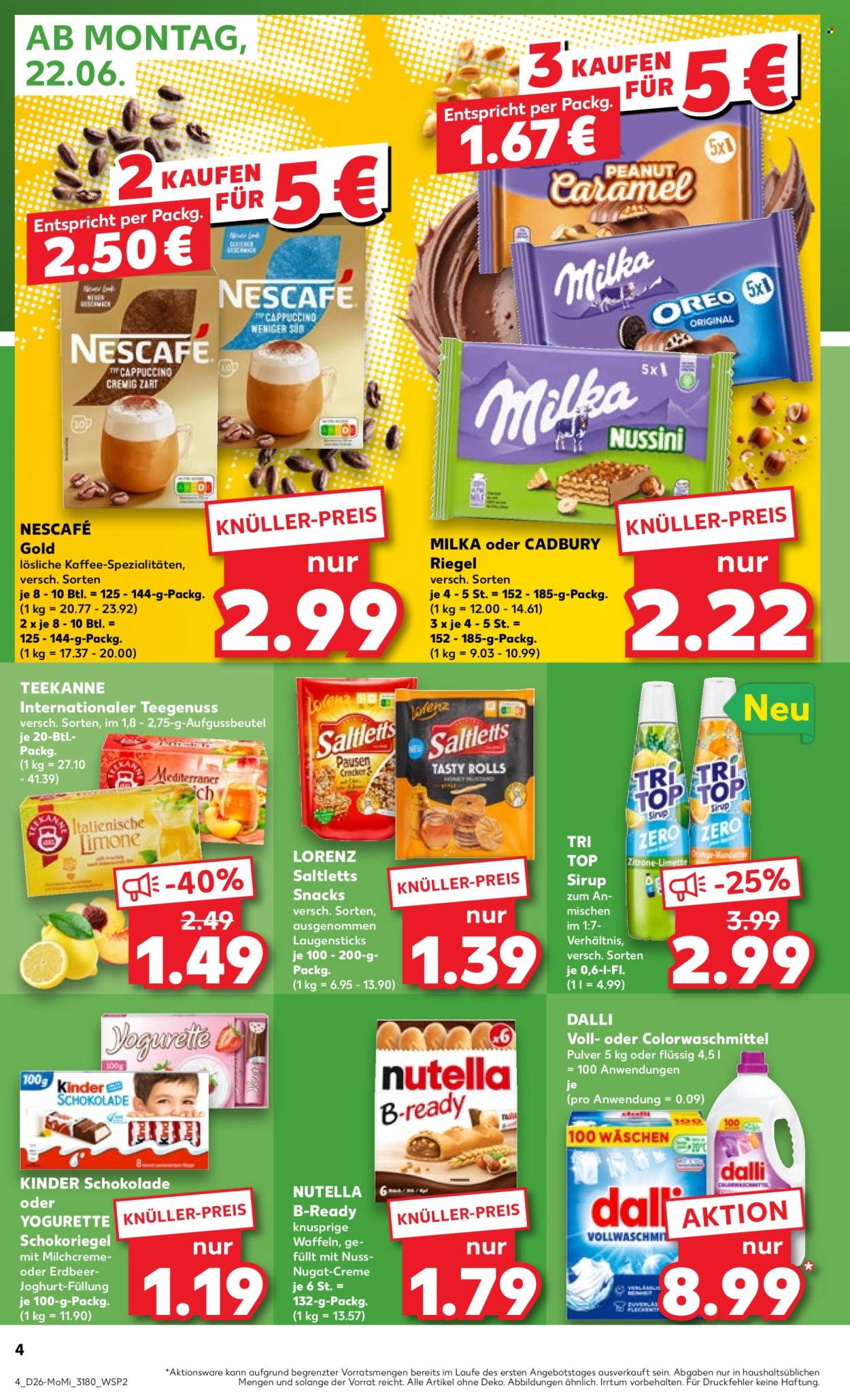 Kaufland Prospekte  - 22.06.2026 - 24.06.2026. Seite 4