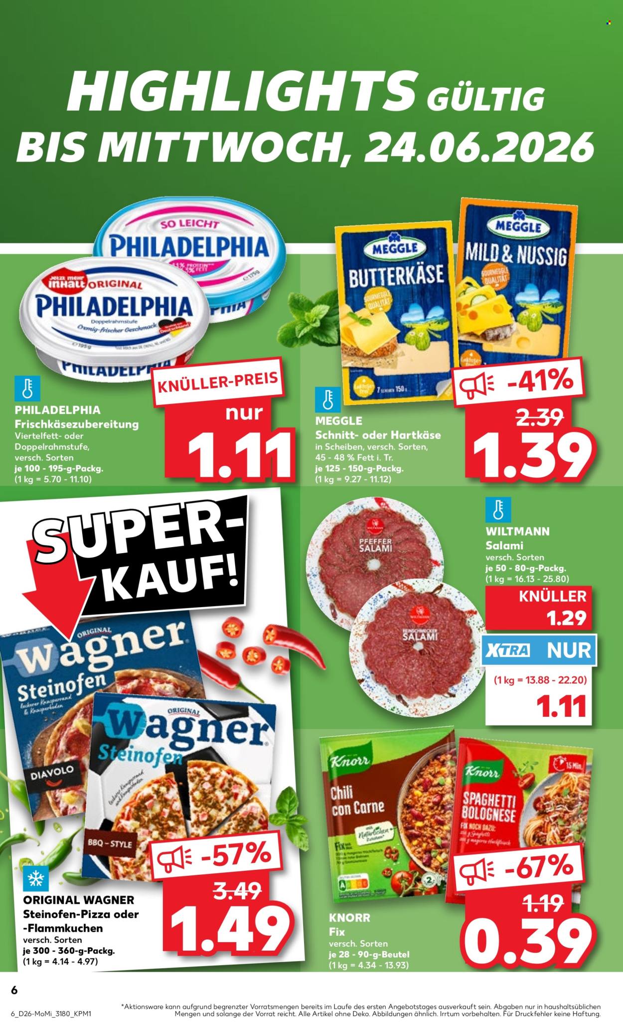 Kaufland Prospekte  - 22.06.2026 - 24.06.2026. Seite 6