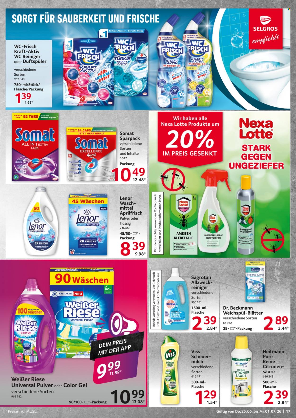 Selgros Prospekte  - 25.06.2026 - 1.07.2026. Seite 17