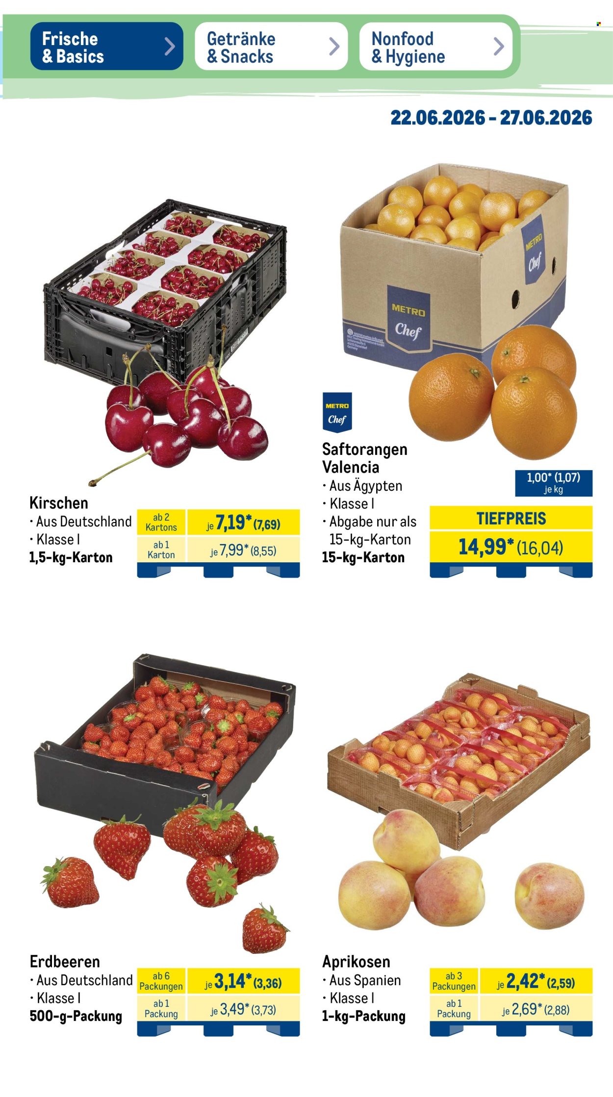 Metro Prospekte  - 22.06.2026 - 27.06.2026. Seite 9