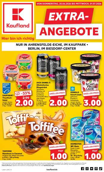 Prospekte Kaufland - 25.06.2026 - 1.07.2026.