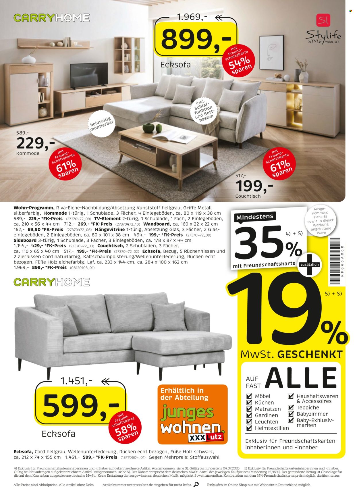 XXXLutz Prospekte  - 20.06.2026 - 4.07.2026. Seite 18