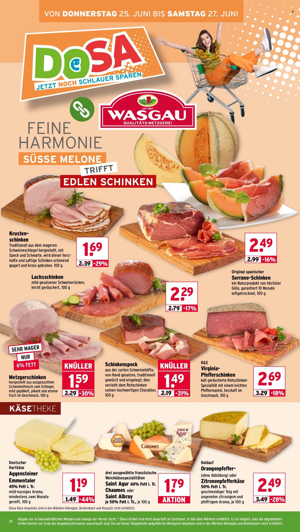 Wasgau Prospekte  - 22.06.2026 - 27.06.2026. Seite 28