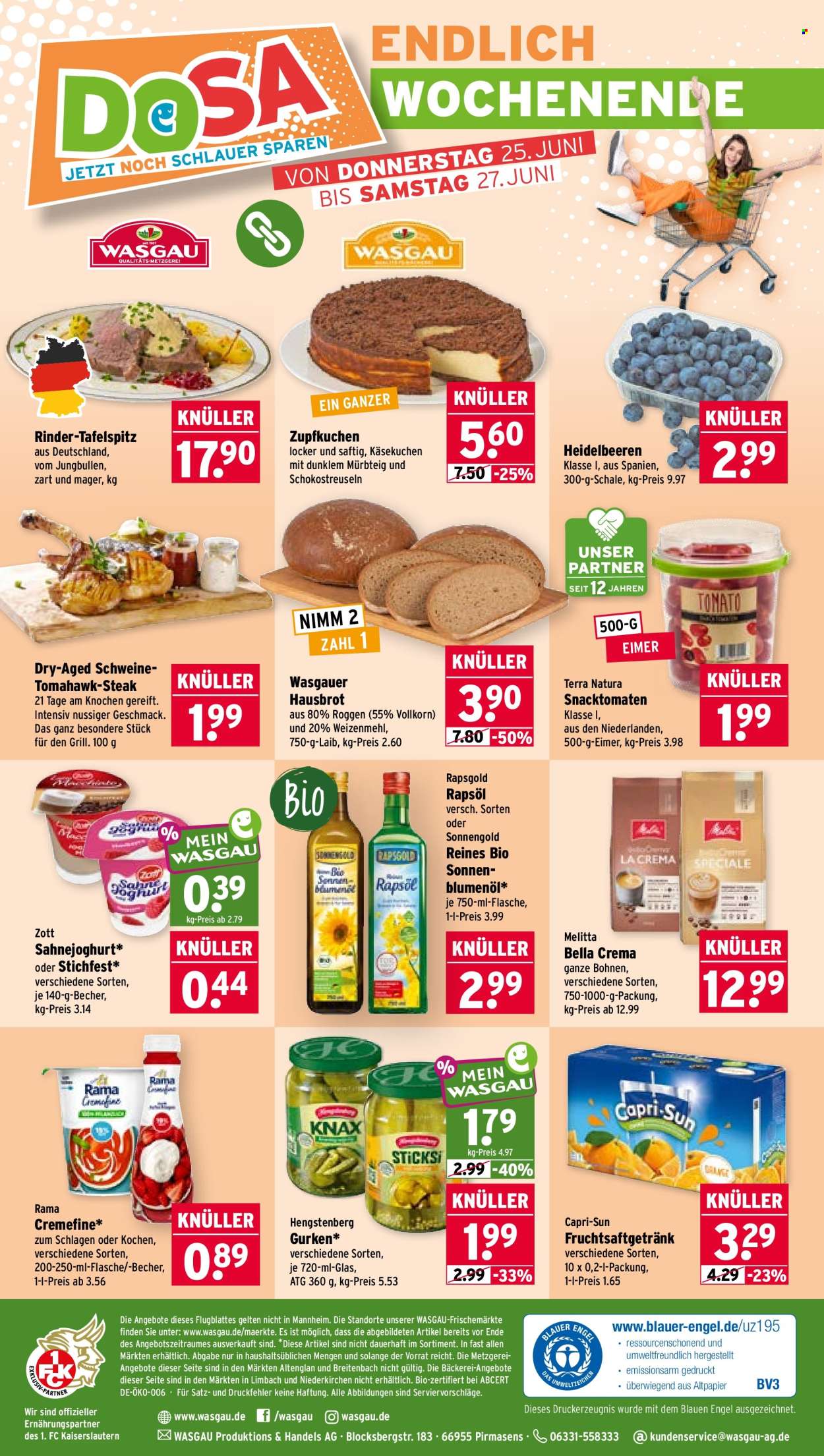 Wasgau Prospekte  - 22.06.2026 - 27.06.2026. Seite 30
