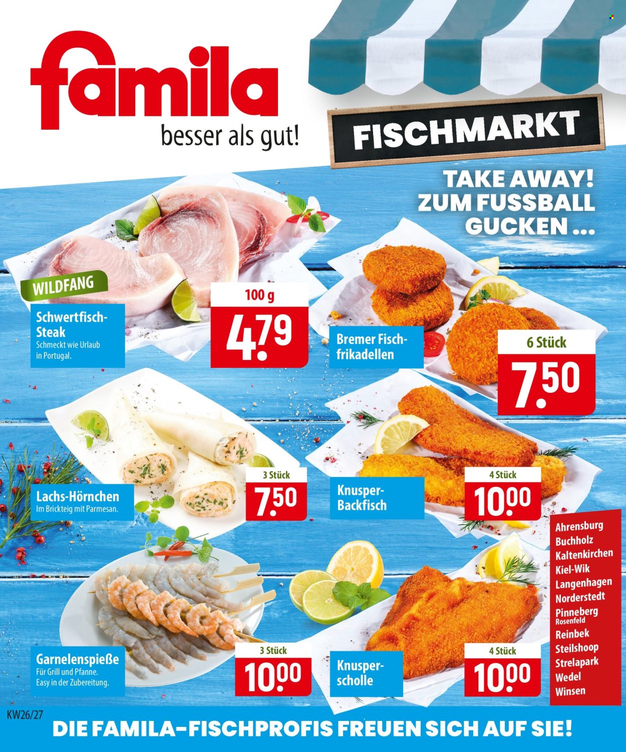 famila Prospekte  - 22.06.2026 - 4.07.2026. Seite 1