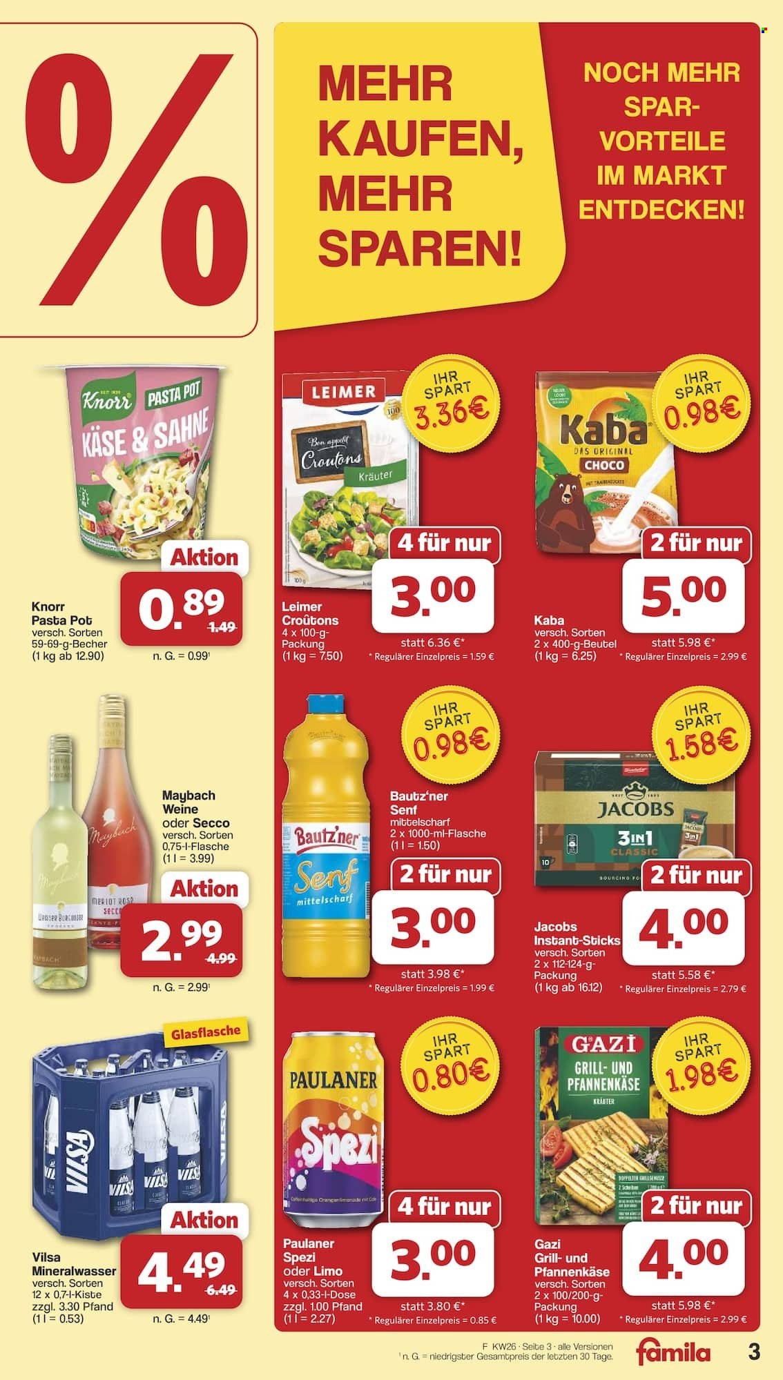 famila Prospekte  - 22.06.2026 - 27.06.2026. Seite 3