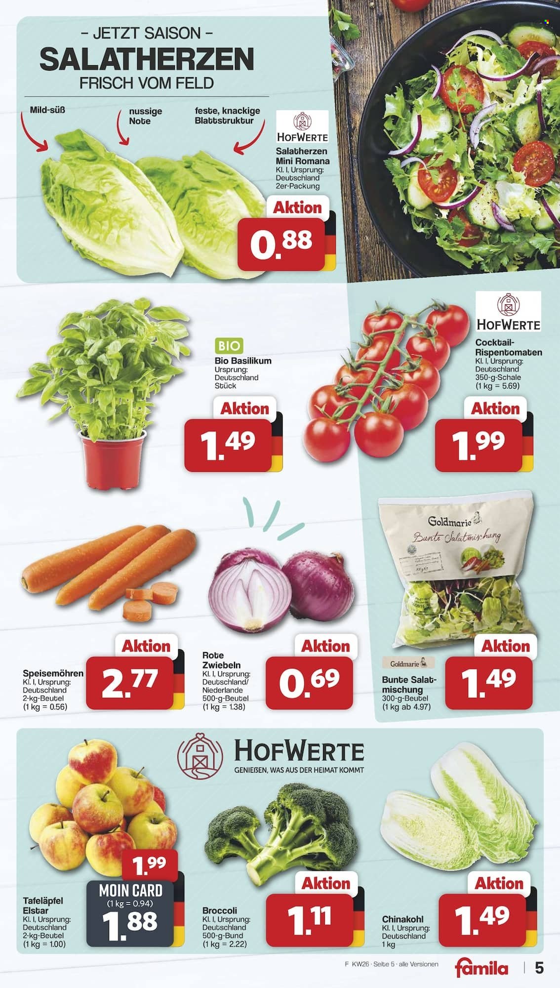 famila Prospekte  - 22.06.2026 - 27.06.2026. Seite 5