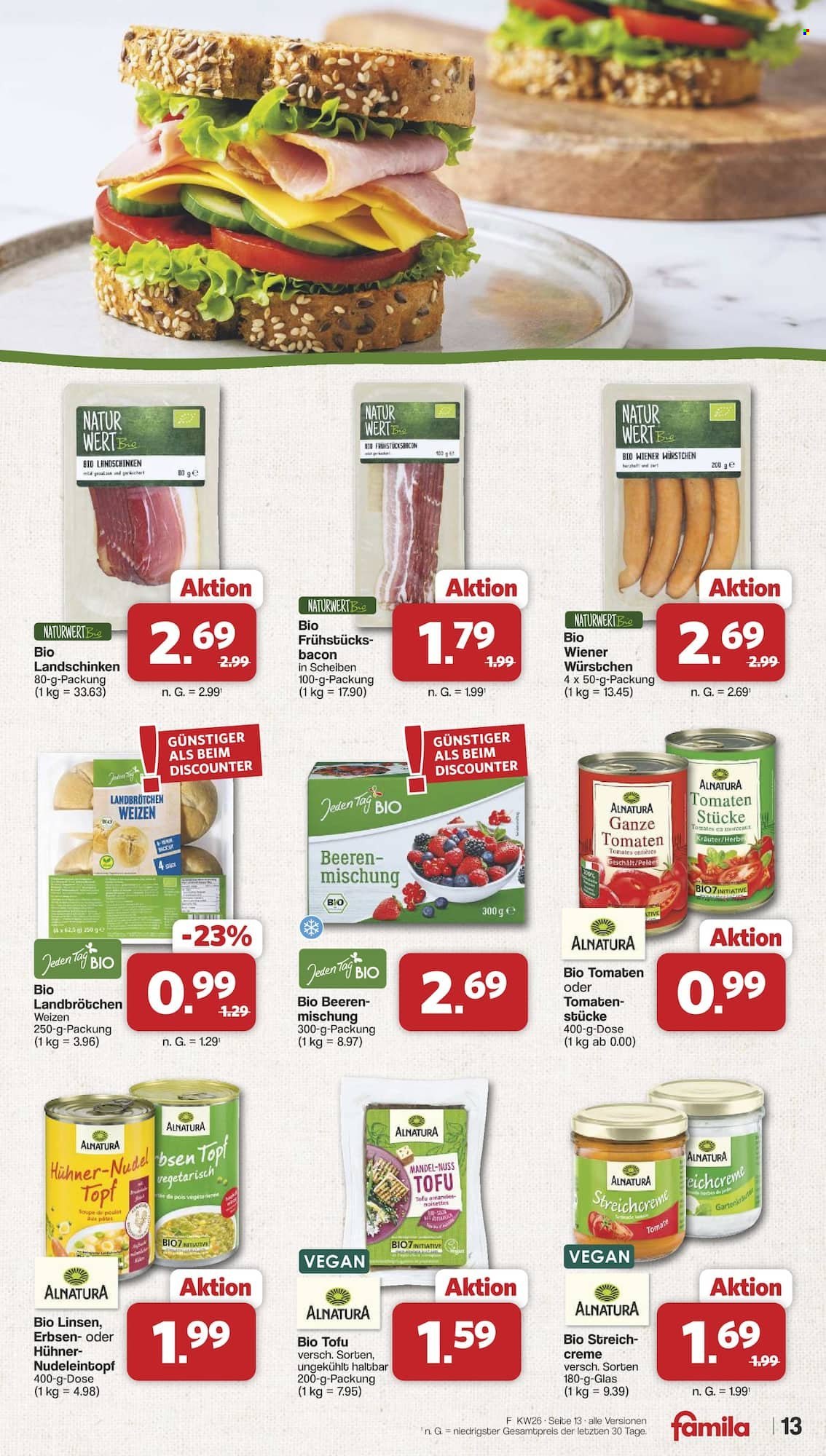 famila Prospekte  - 22.06.2026 - 27.06.2026. Seite 13