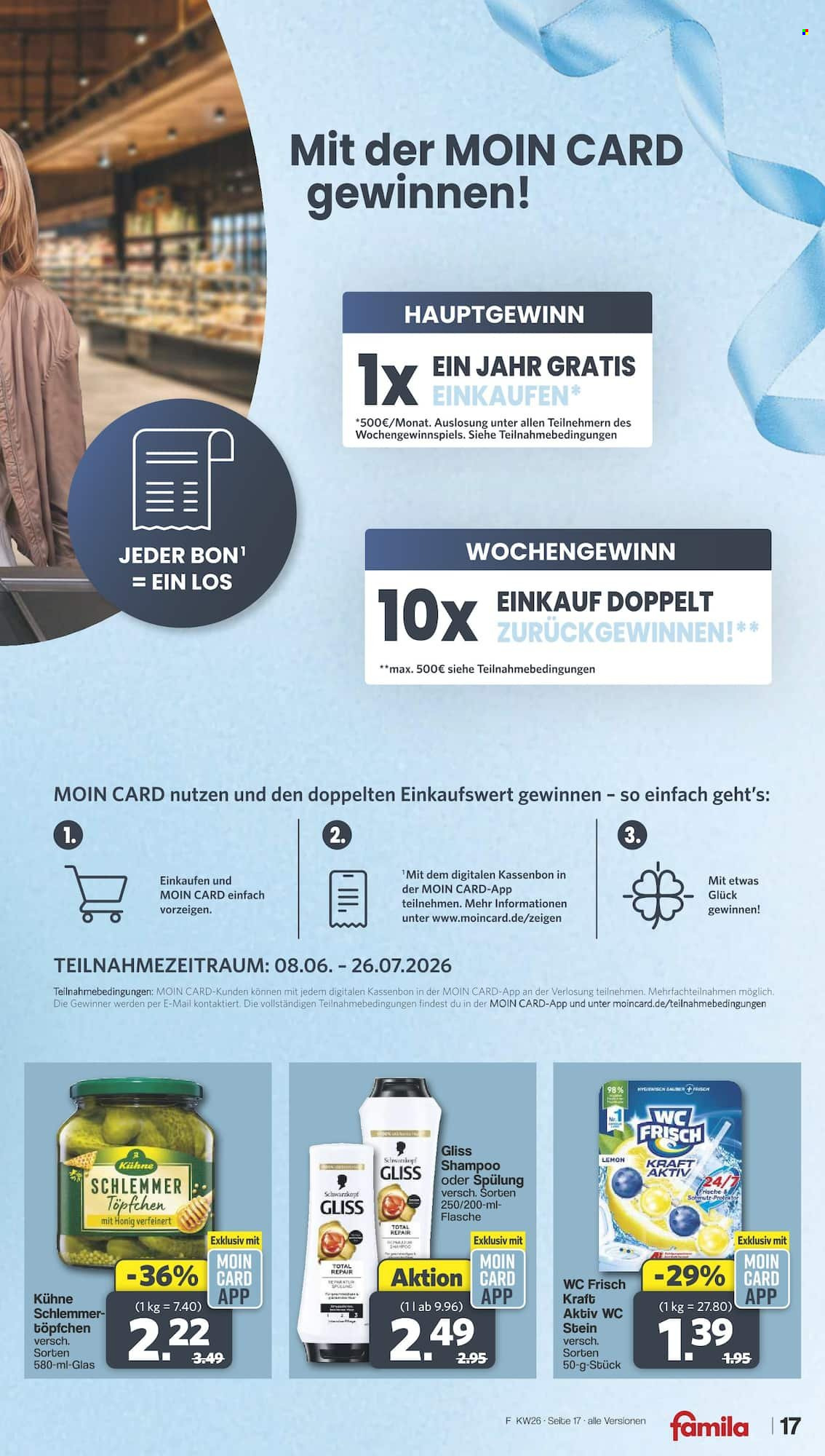 famila Prospekte  - 22.06.2026 - 27.06.2026. Seite 17