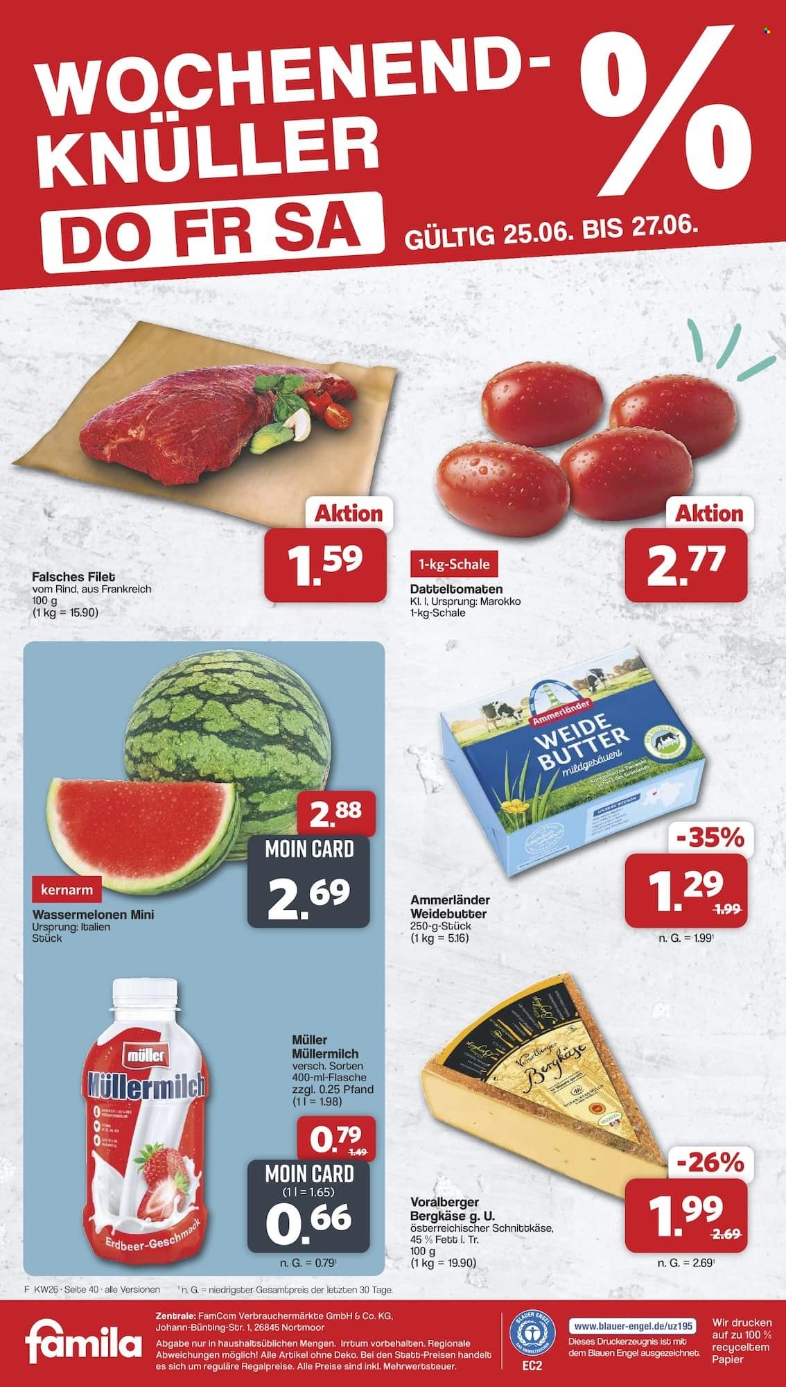 famila Prospekte  - 22.06.2026 - 27.06.2026. Seite 43