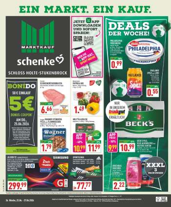 Prospekte Marktkauf - 22.06.2026 - 27.06.2026.