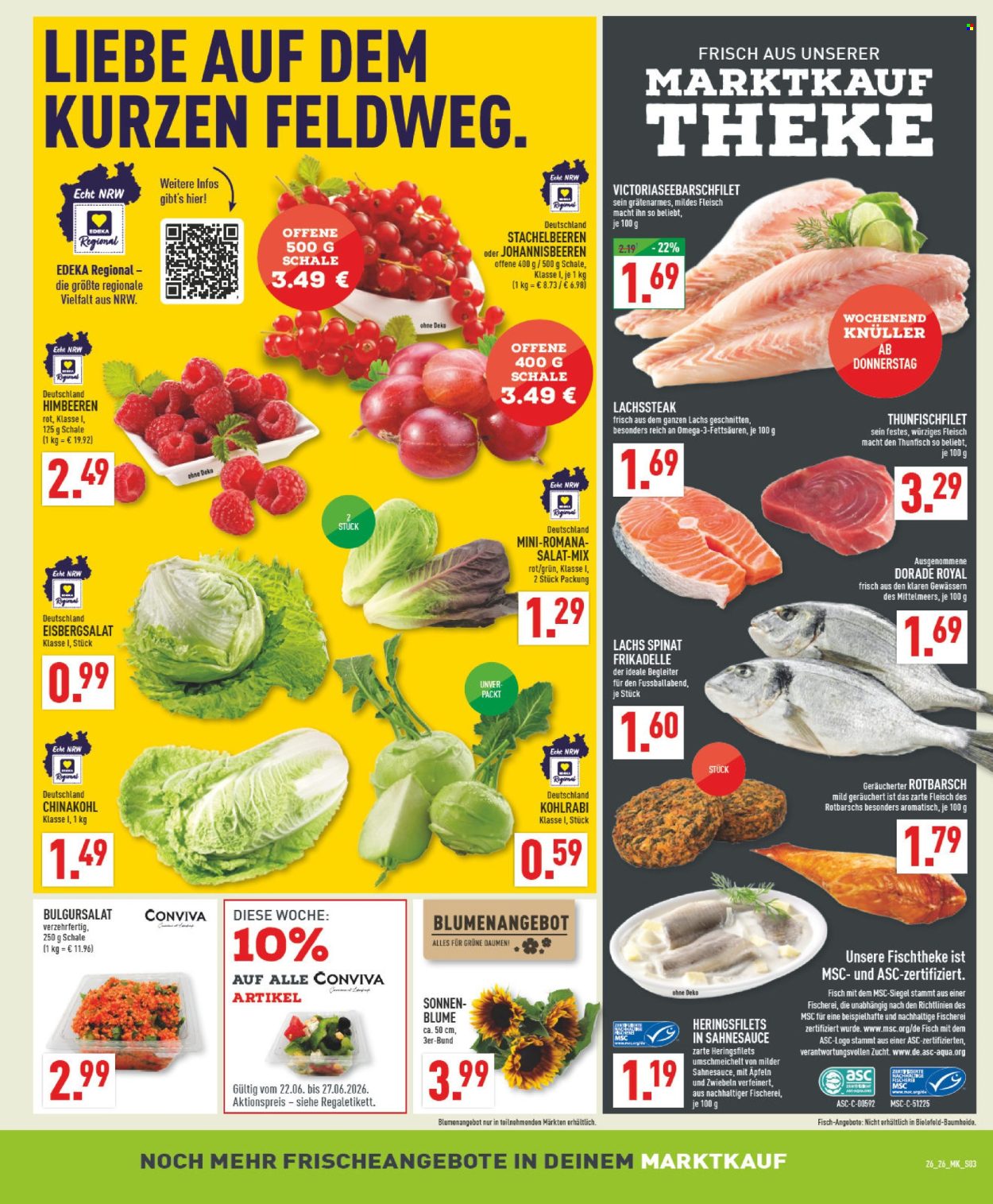 Marktkauf Prospekte  - 22.06.2026 - 27.06.2026. Seite 3