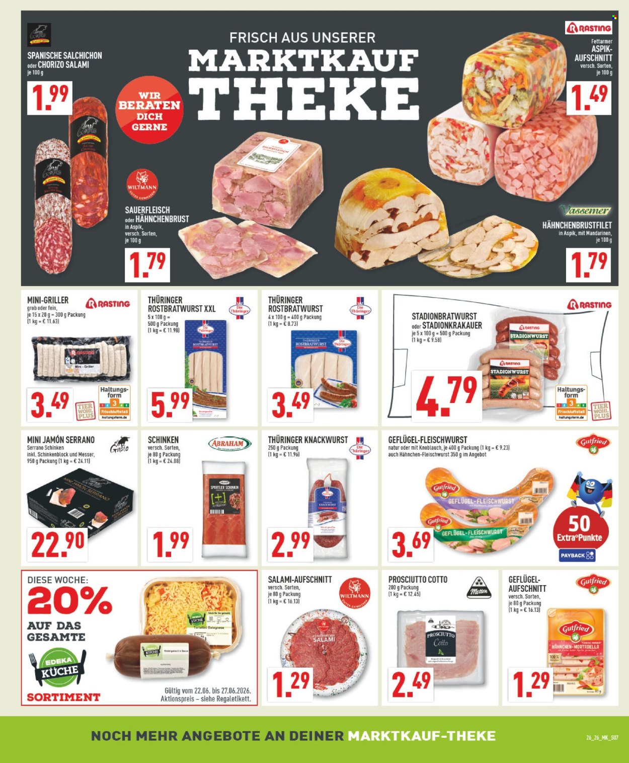 Marktkauf Prospekte  - 22.06.2026 - 27.06.2026. Seite 9